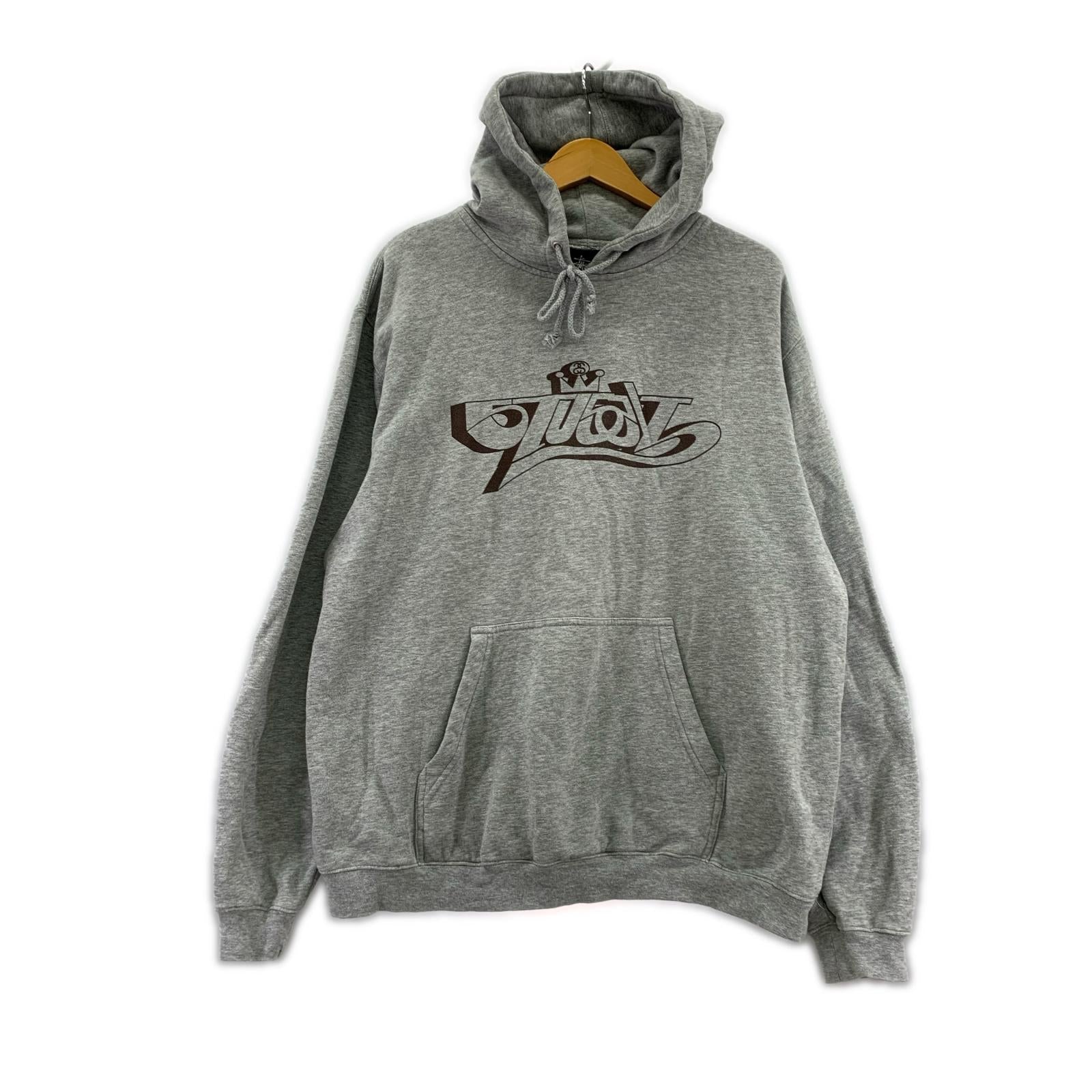 パーカー グラフィック プルオーバー グレー XL グレー
