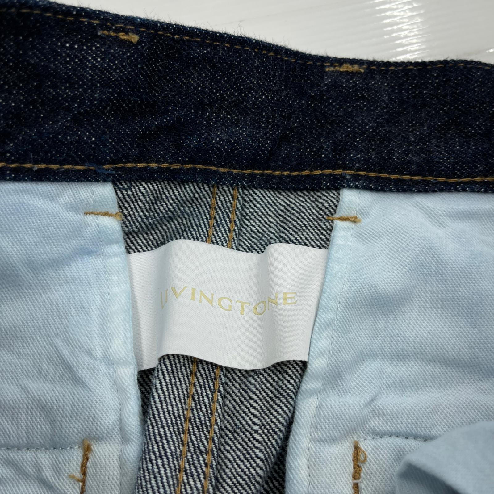 デニムパンツ LT-D0LK-04 LIVINGTONE IND 36 36 ネイビー