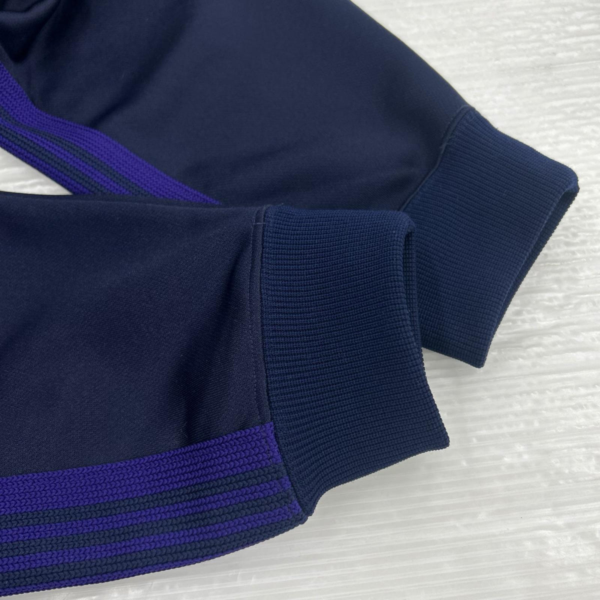 スウェット TRACK CREW NECK SHIRT L パープル