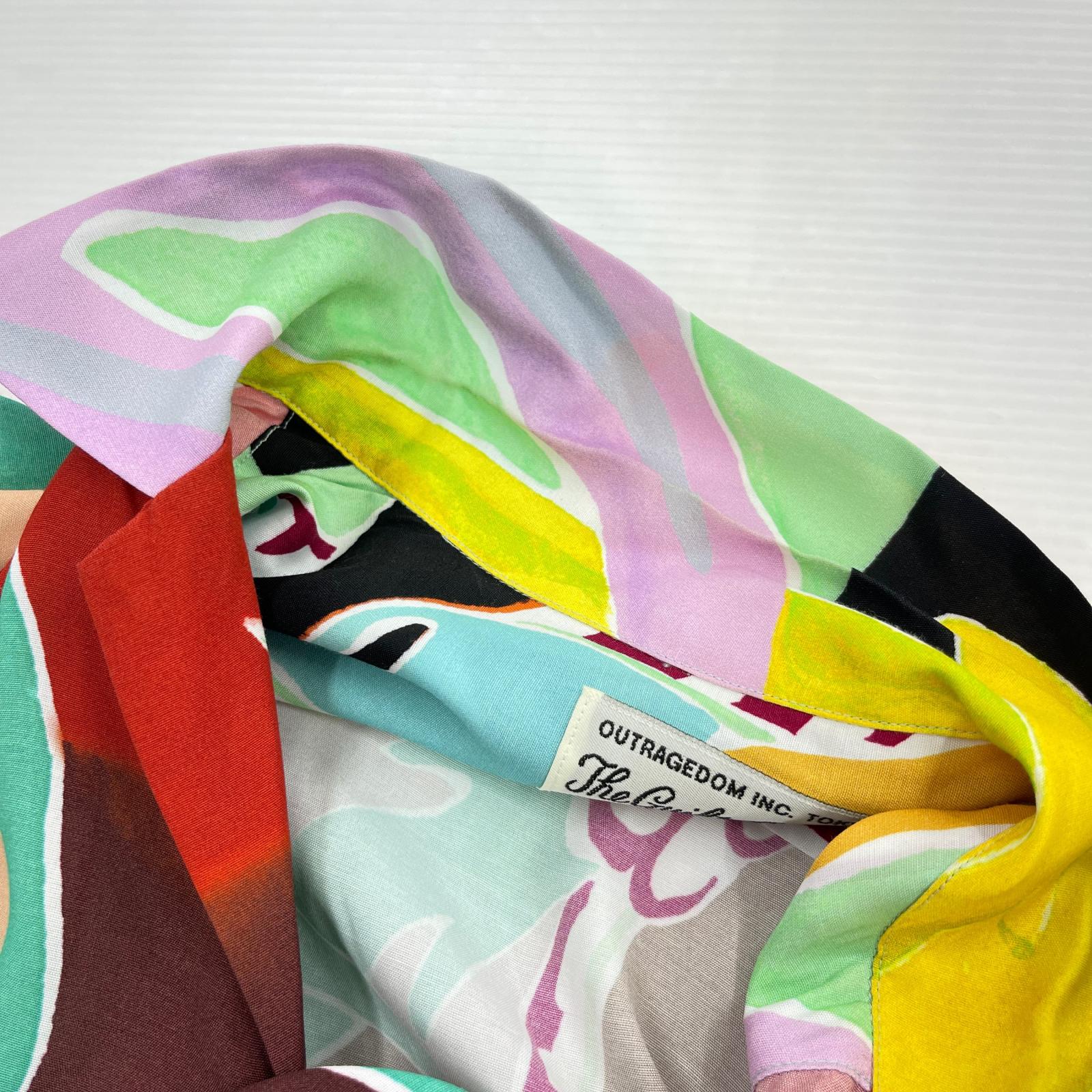 長袖シャツ WACKO MARIA 22AW YULA パラダイス図 HAWAIIAN SHIRT M M マルチカラー