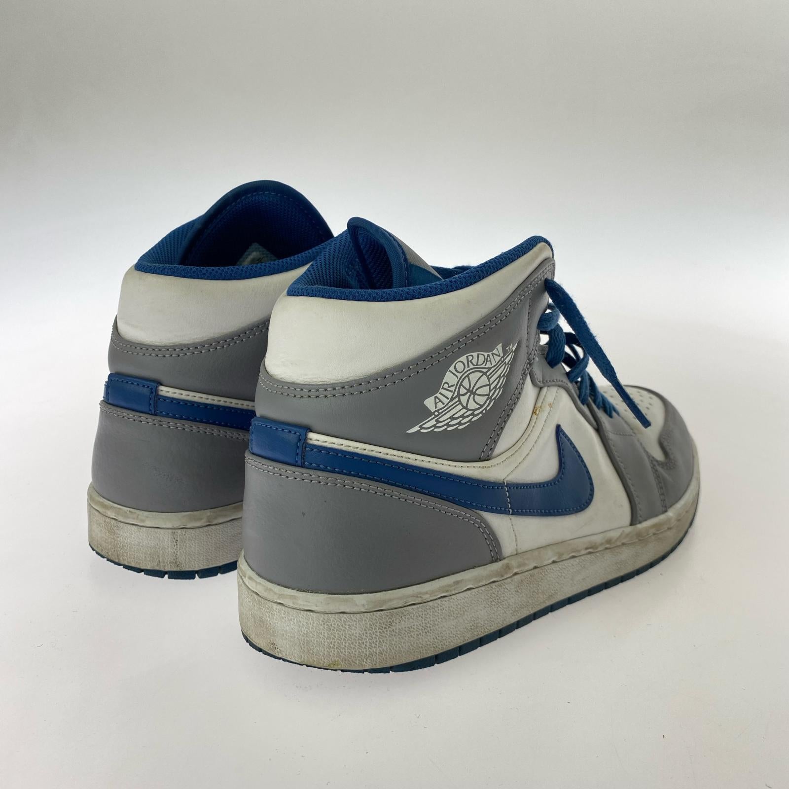 スニーカー Nike Air Jordan 1 Mid "True Blue" 27cm (US9 UK8 1/2 EU44)