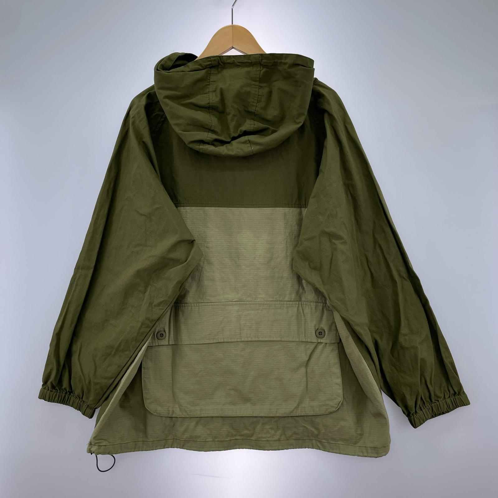 ジャケット Front pocket anorak 812301 カーキ