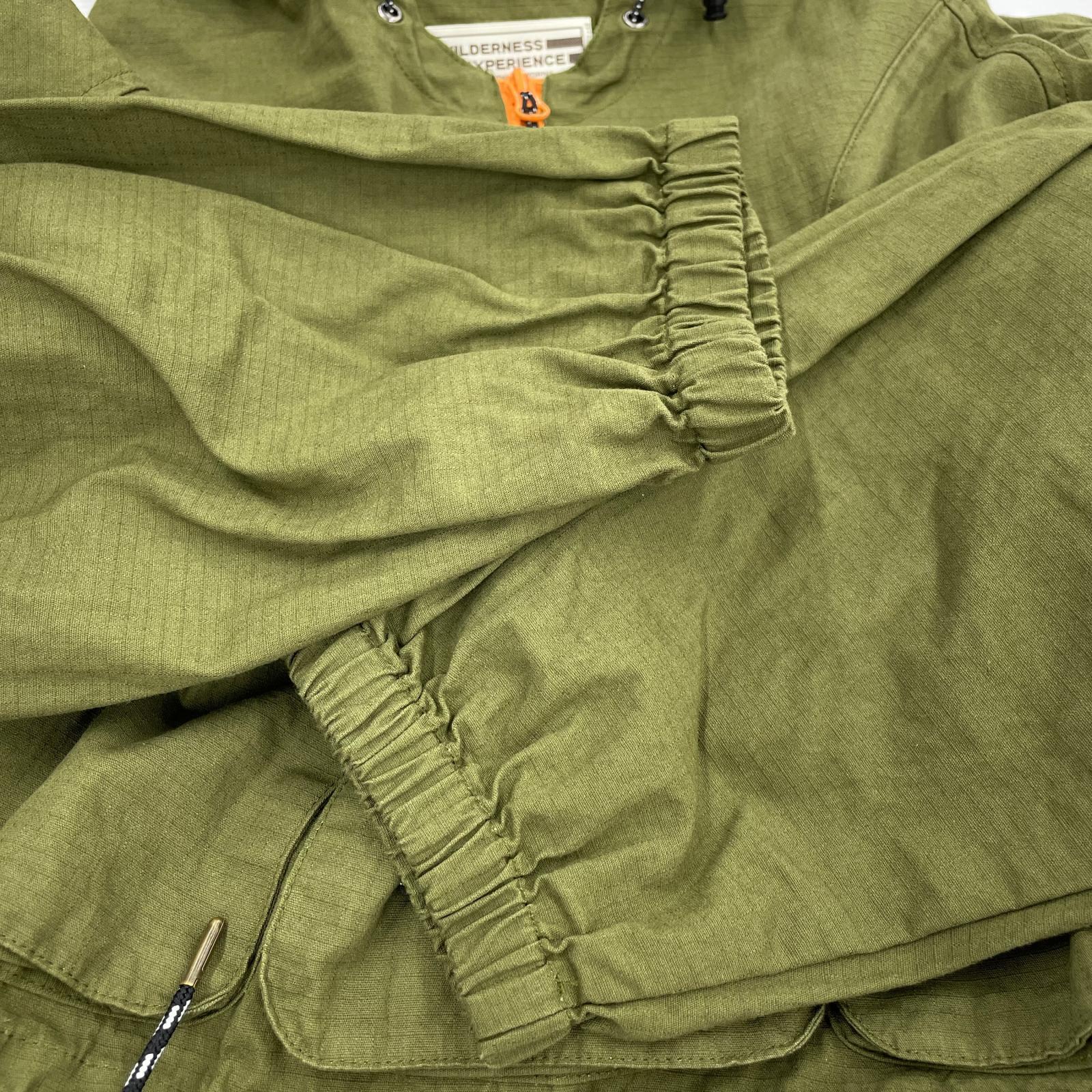 ジャケット Front pocket anorak 812301 カーキ