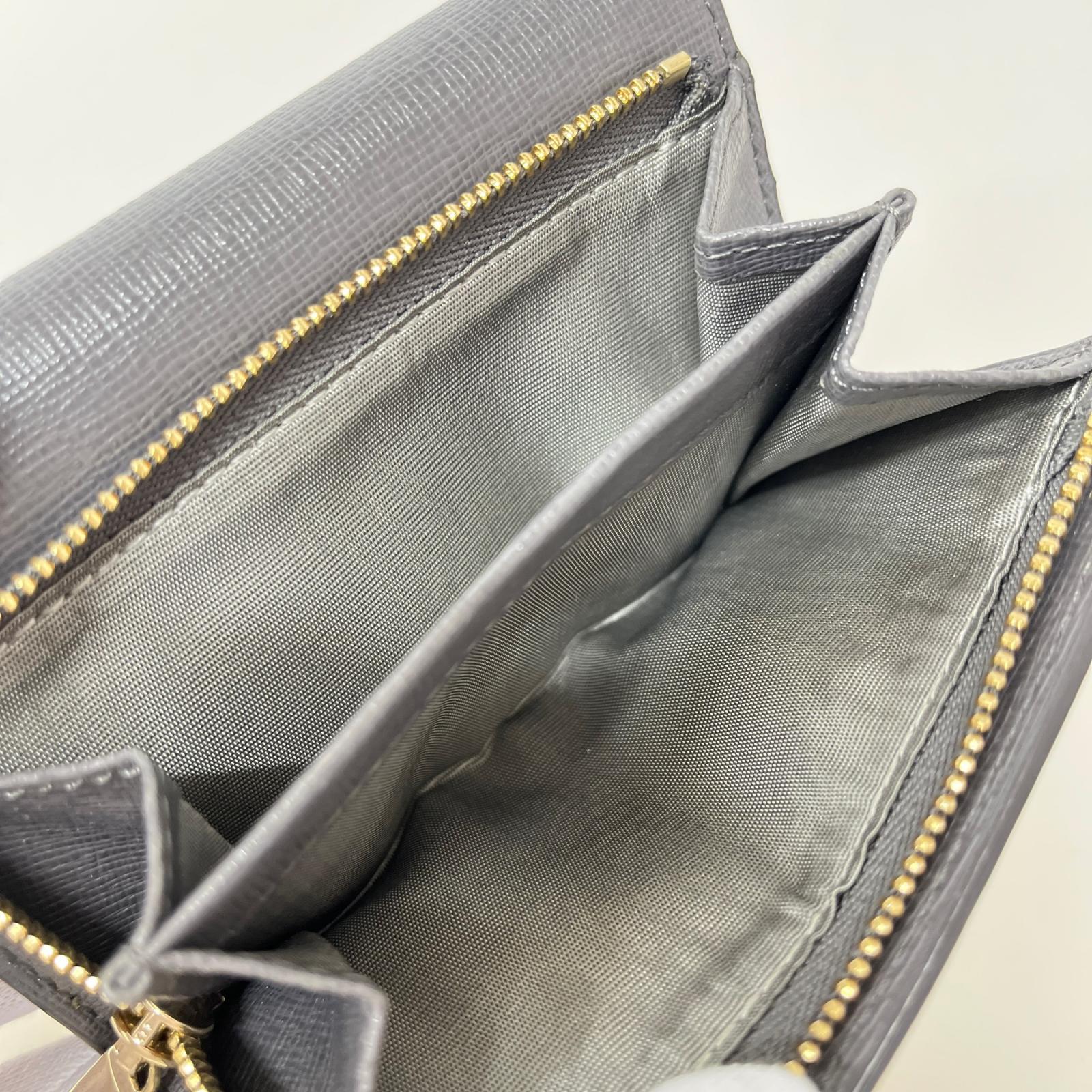 コンパクトウォレット BABYLON S TRIFOLD グレー グレー