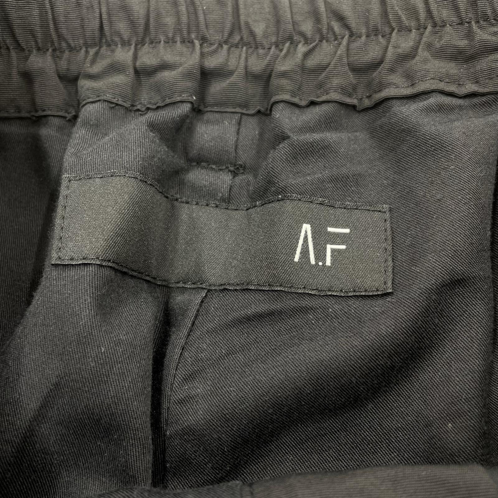 パンツ A.F.ARTEFACT ナイロン 黒 3 ブラック