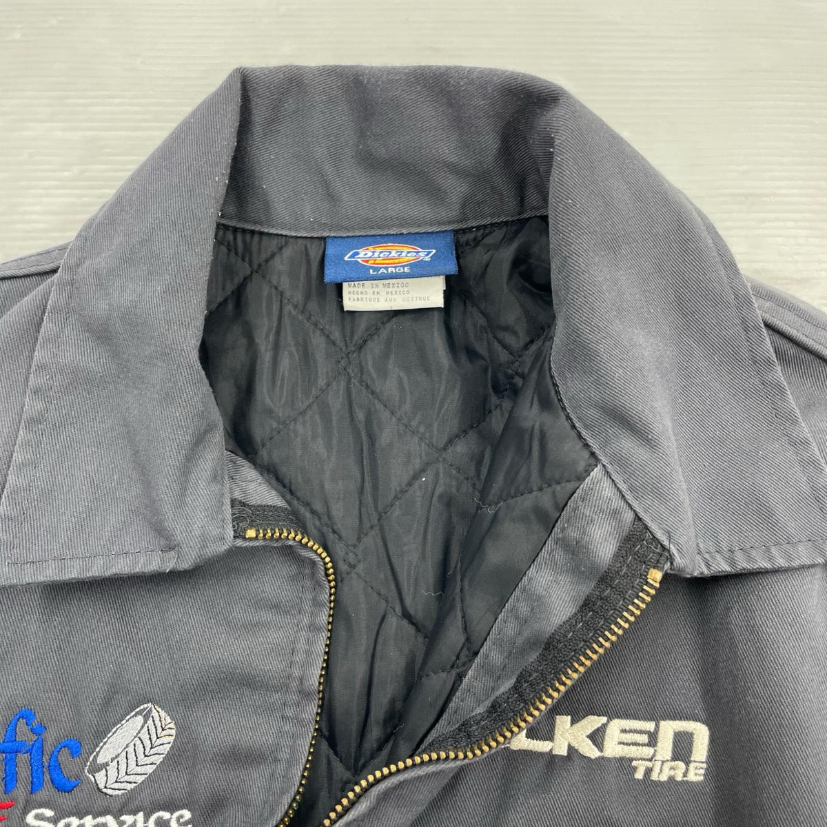 ジャケット ﾒｷｼｺ製 中綿 ｸﾞﾚｰ (L) L グレー