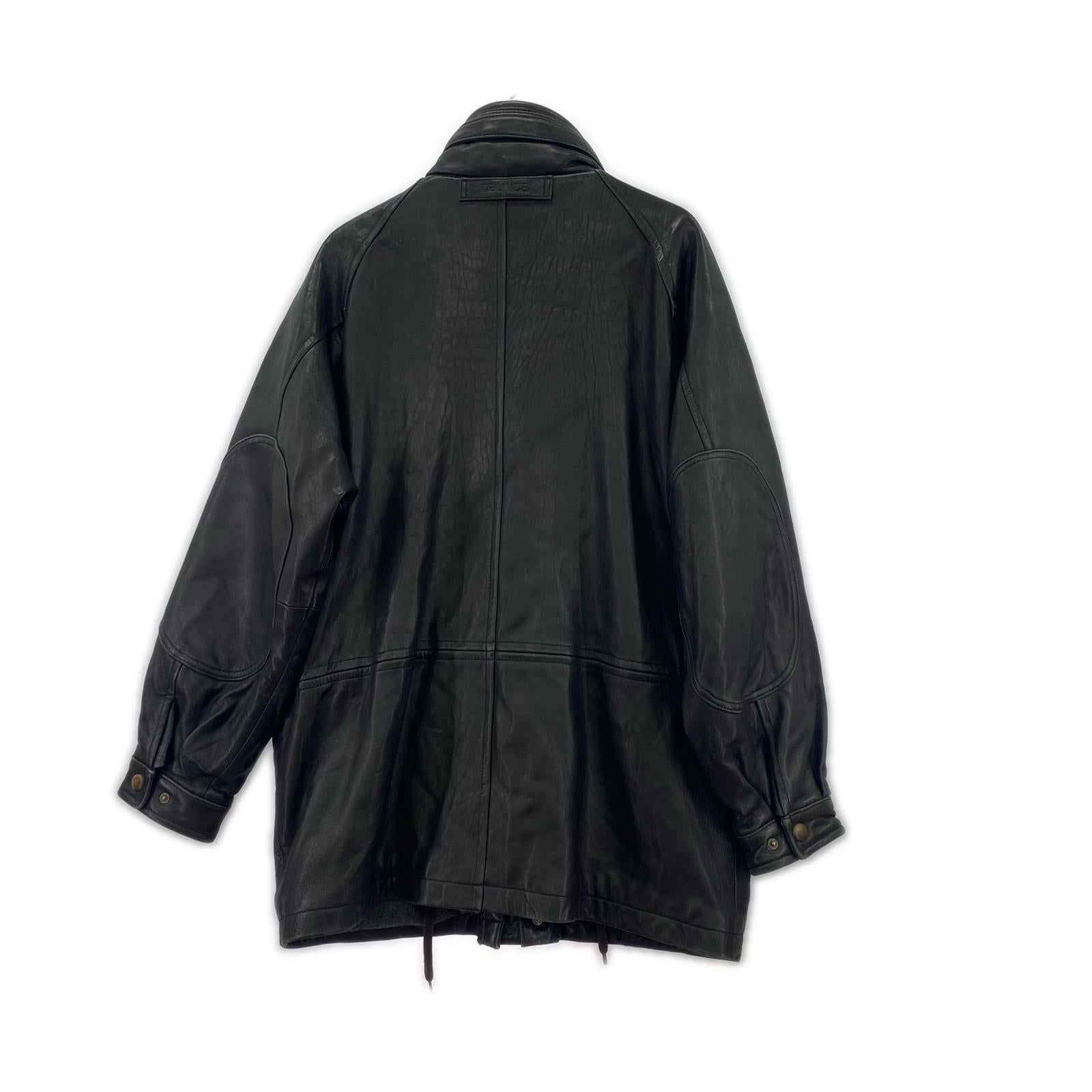 ジャケット GENUINE LEATHER ジャケット 42 ブラック