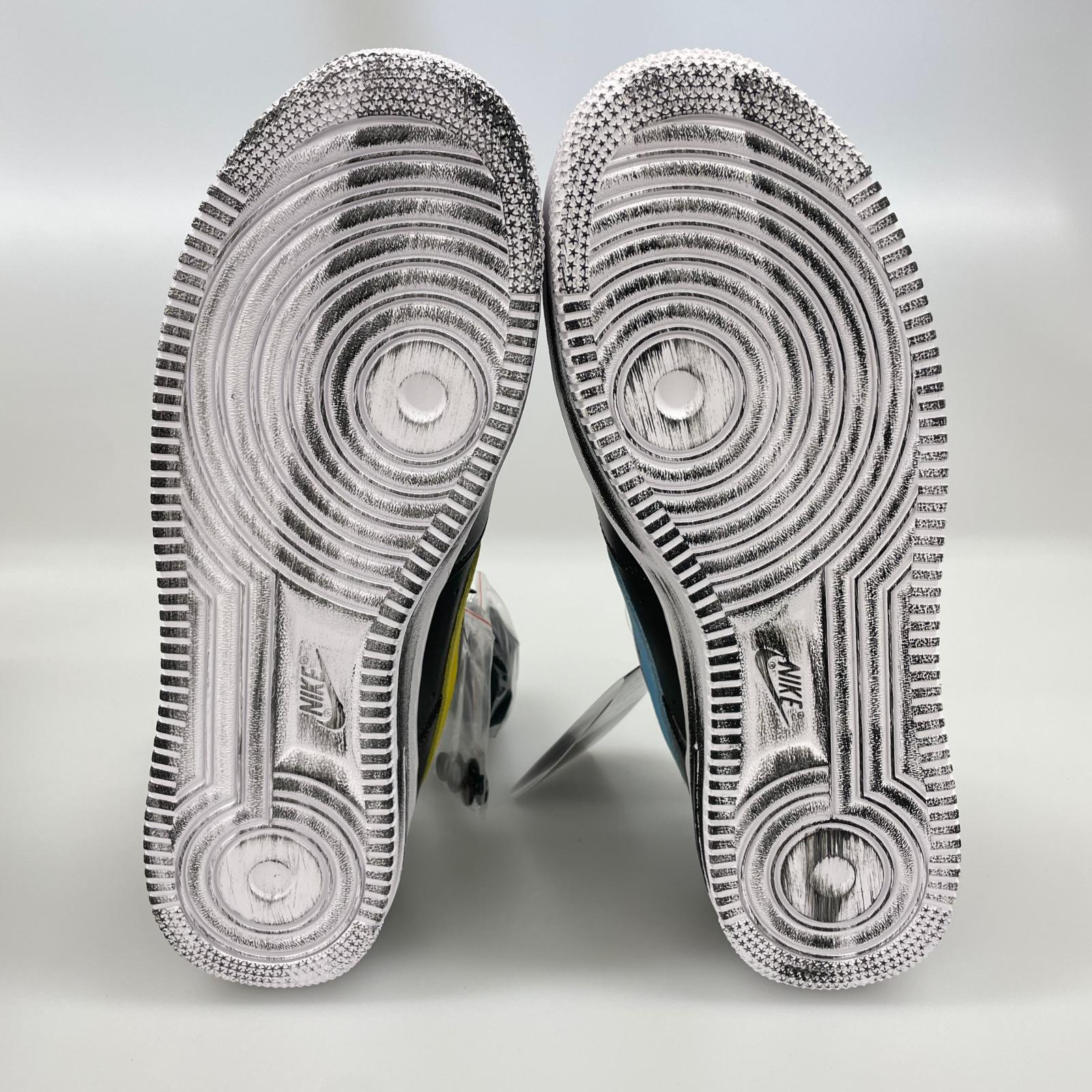 スニーカー ×peaceminusone/AIR FORCE 1 07/PARANOISE 27cm (US9 UK8 1/2 EU44) ブラック