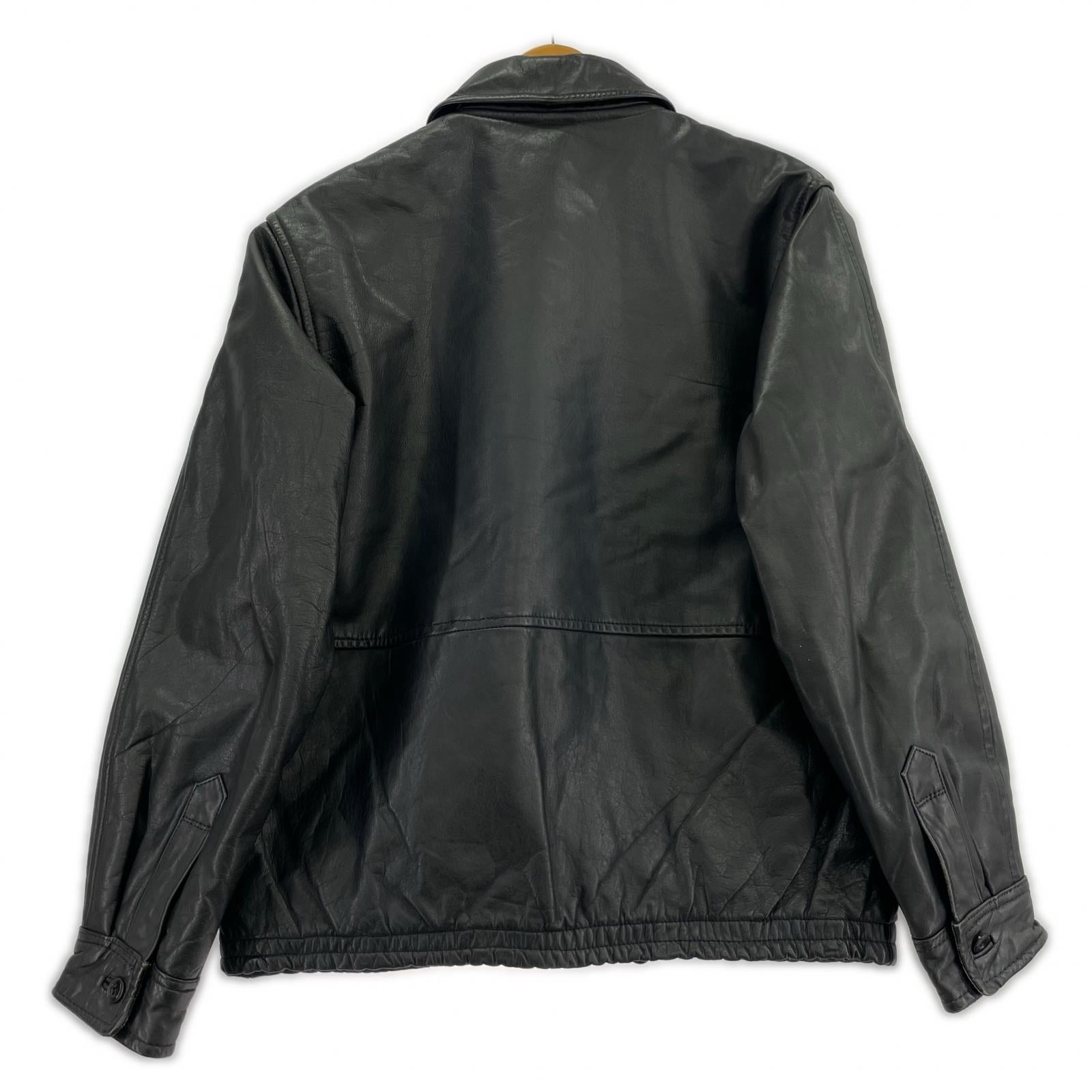 レザージャケット BLK M M ブラック