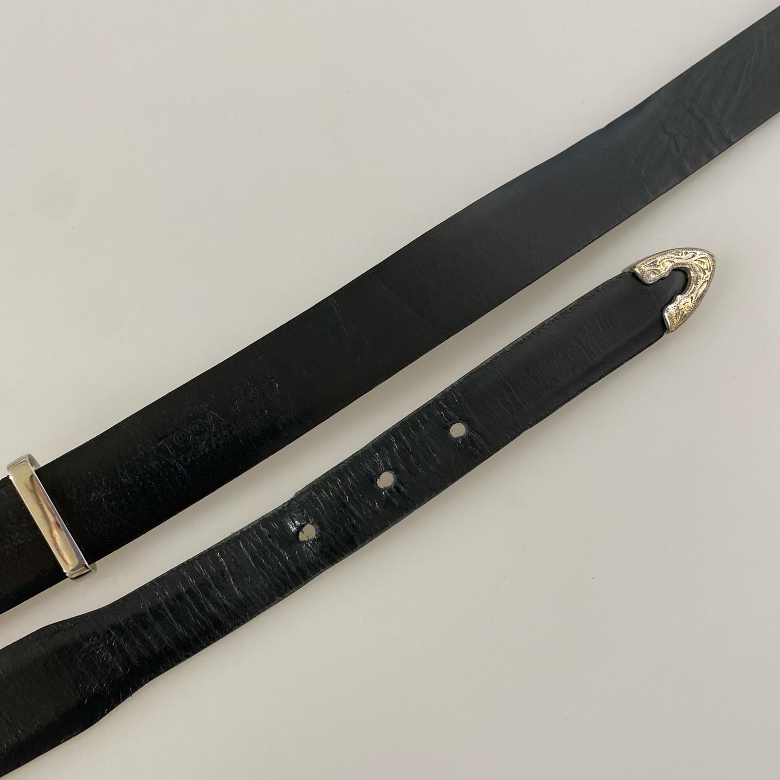 その他アクセサリー TOGA(VIRILIS） ウエスタンベルト 黒 ブラック