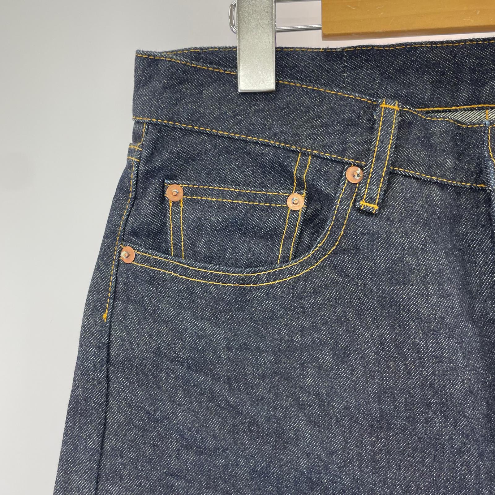 デニムパンツ 925/FIRE PROOF WIDE DENIM/782-5911004 30 ネイビー