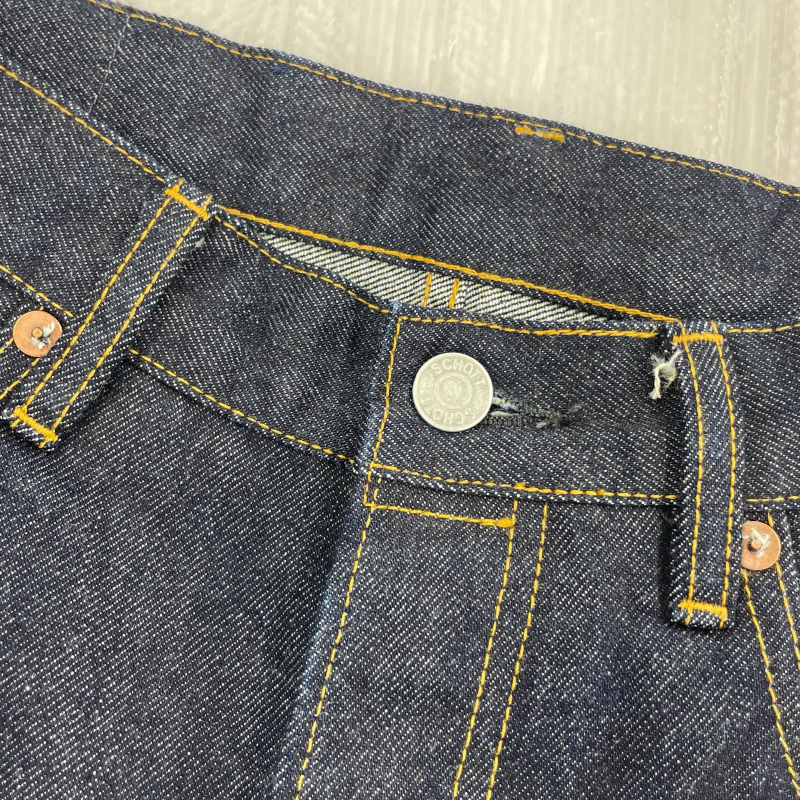 デニムパンツ 925/FIRE PROOF WIDE DENIM/782-5911004 30 ネイビー