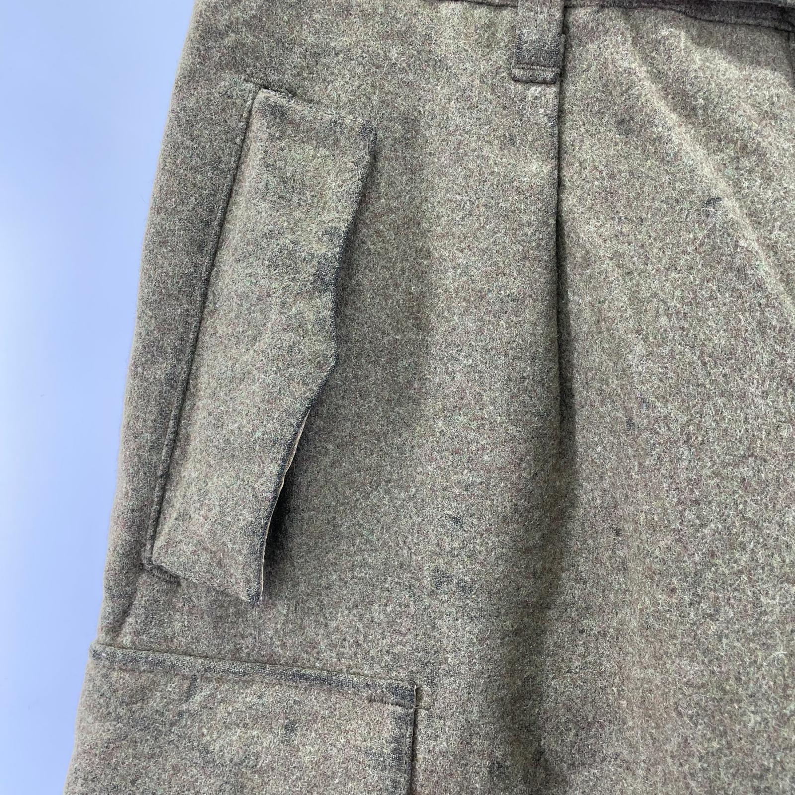 パンツ ドイツ軍 　ウールカーゴパンツ 3