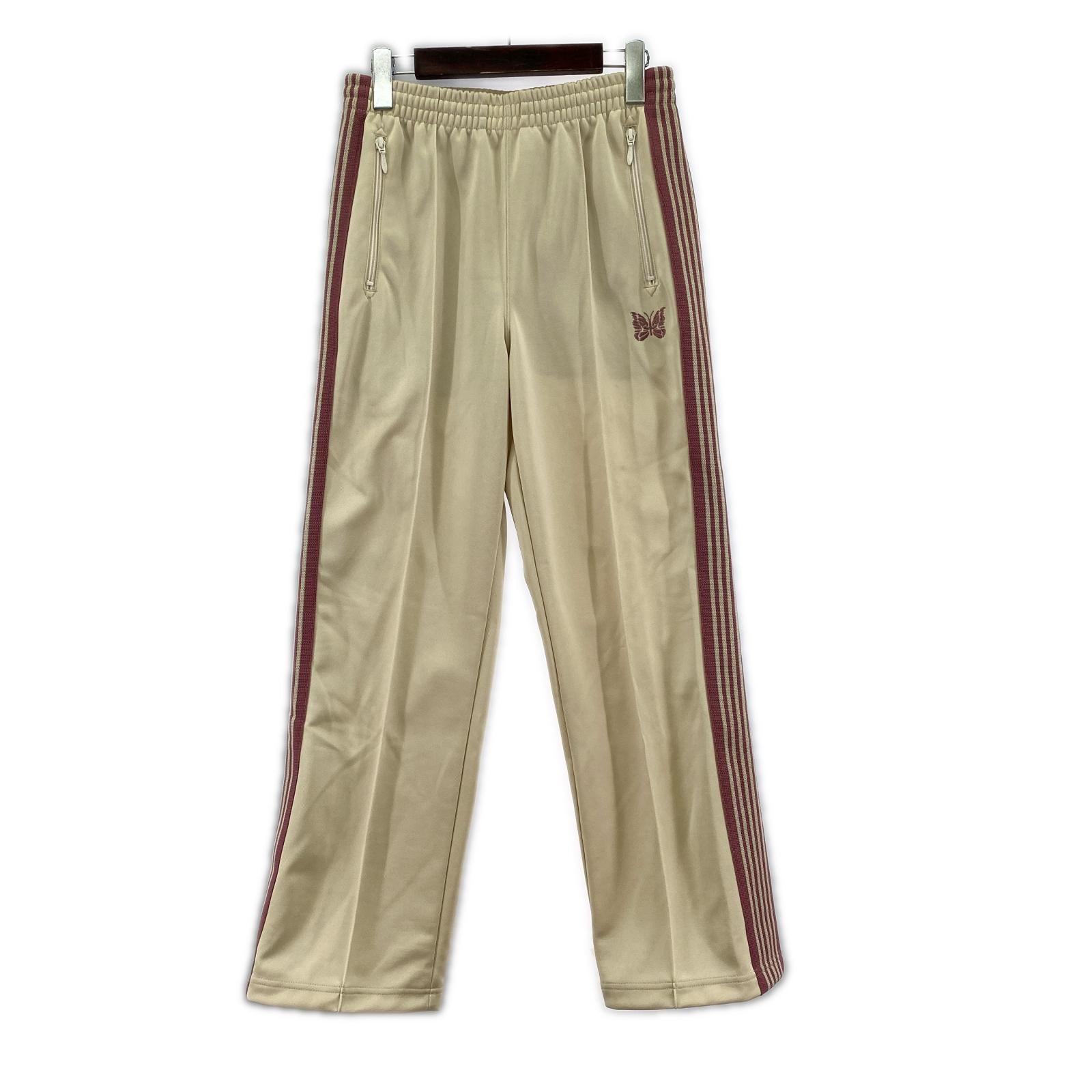 パンツ Track Pants Poly Smooth アイボリー/ピンク