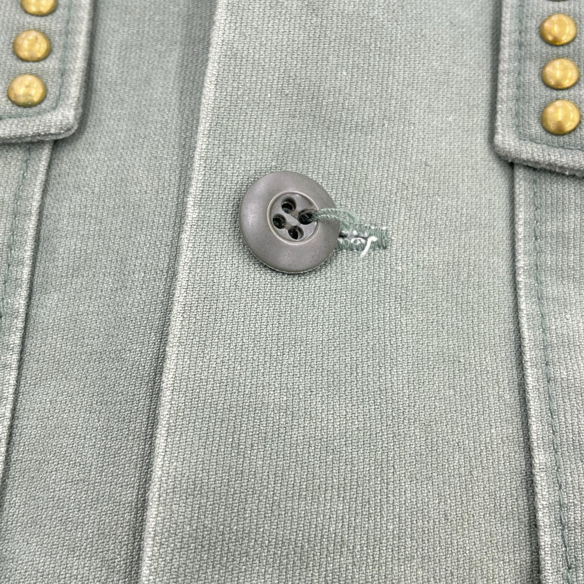 ジャケット schott スタッズワークジャケット M カーキ M カーキ