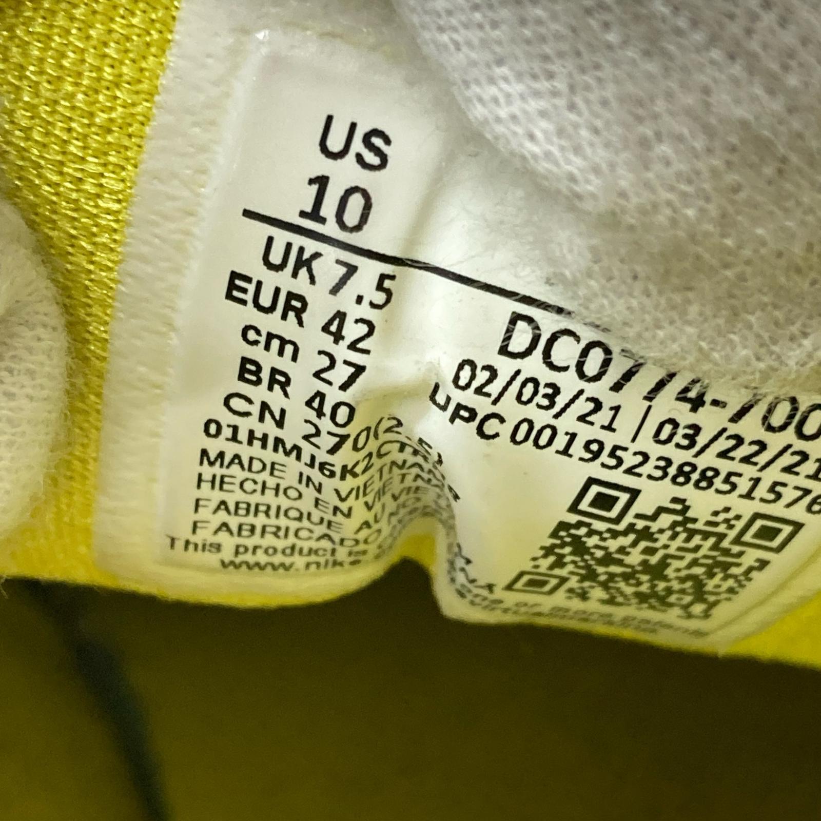 スニーカー AIR JORDAN 1 LOW DC0774-700 27.0cm 27cm (US9 UK8 1/2 EU44)