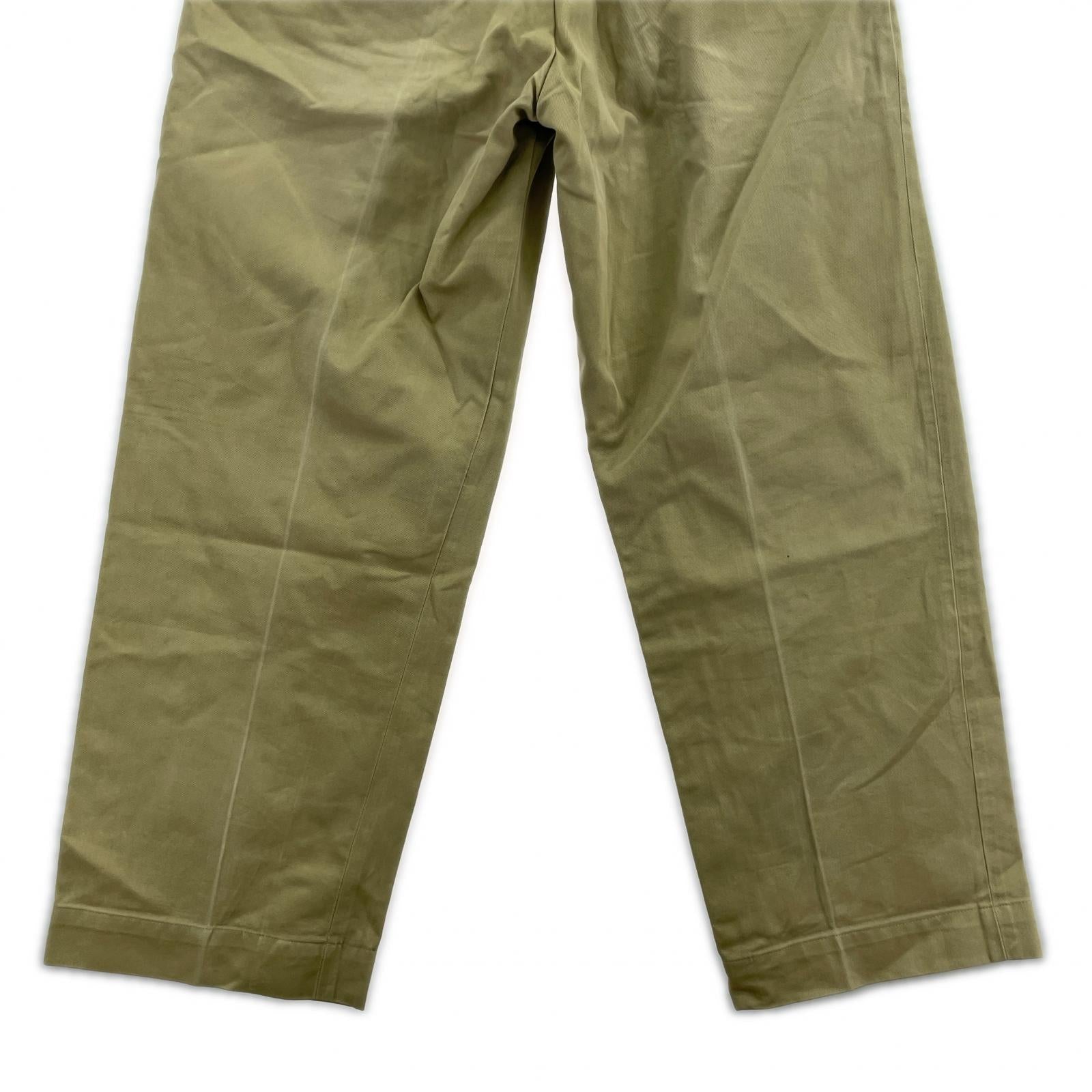パンツ 50～60S U.S.ARMY RAPIDジップチノトラウザー カーキ