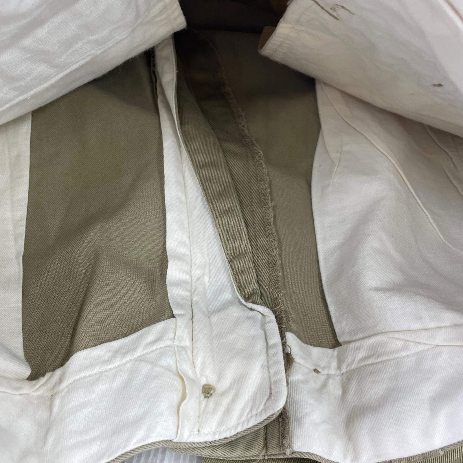 パンツ 50～60S U.S.ARMY RAPIDジップチノトラウザー カーキ