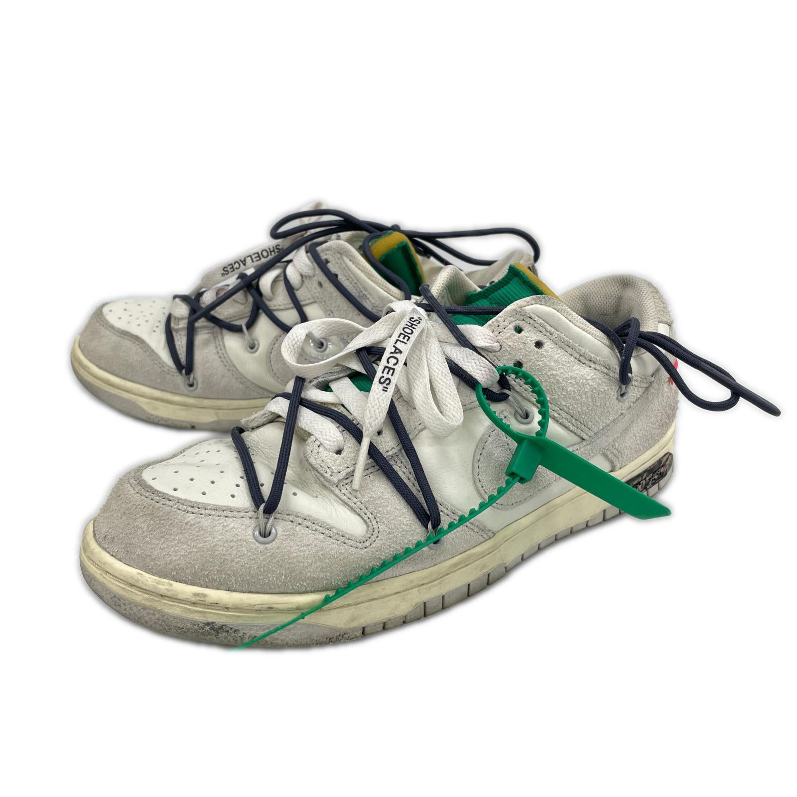 スニーカー ×Off-white DUNK LOW 28.0cm 28cm (US10 UK9 1/2 EU46) グレー