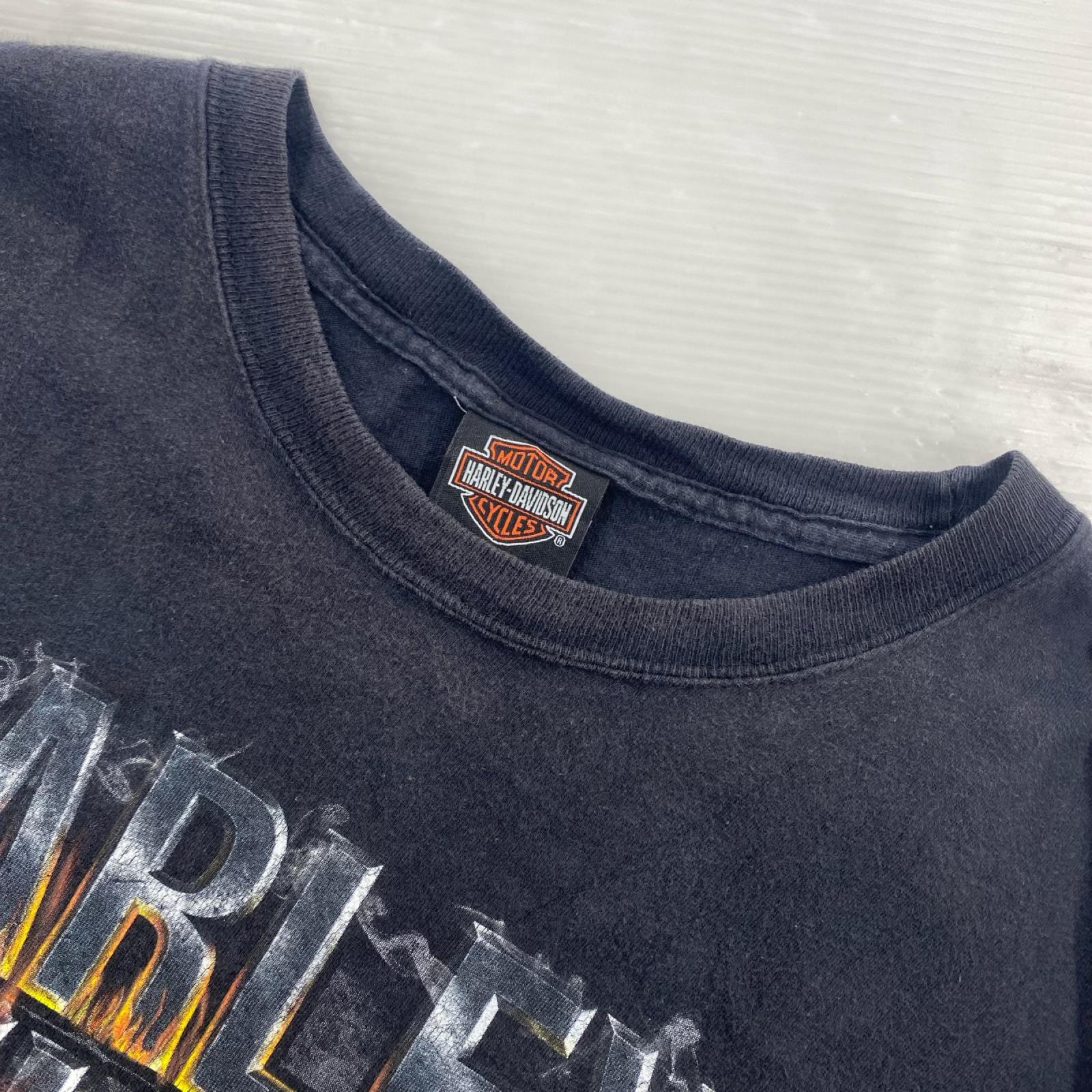 半袖Ｔシャツ ファイヤーロゴ 黒 (2XL) ブラック