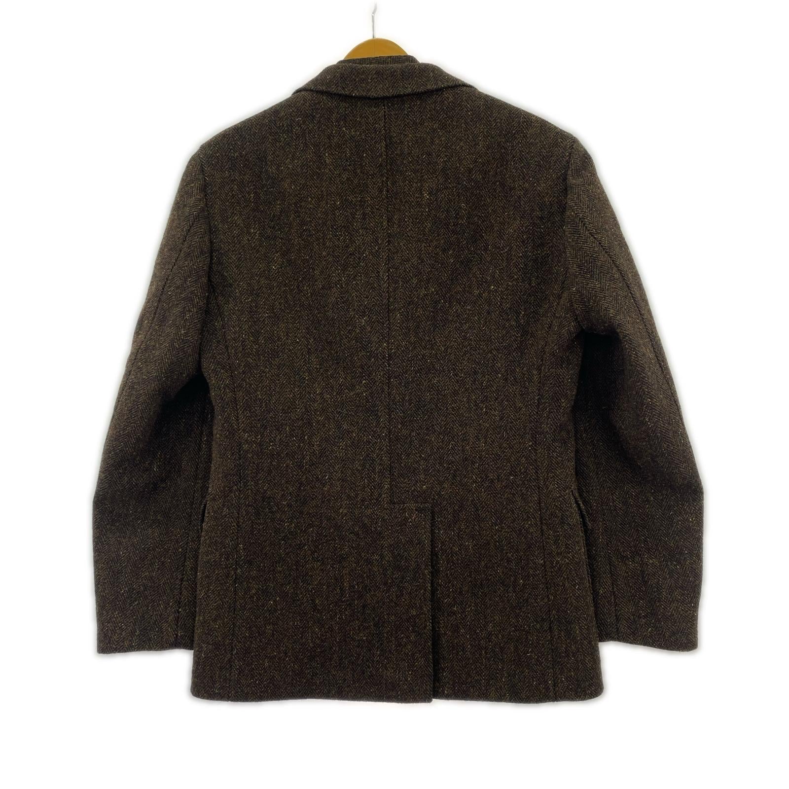 ジャケット TWEED WOOL SPORTS JACKET 36 / VEST 38 36 ブラウン