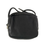 ショルダーバッグ Aeta SQUARE SHOULDER ディアレザー スクエアショルダーバッグ 黒 ブラック
