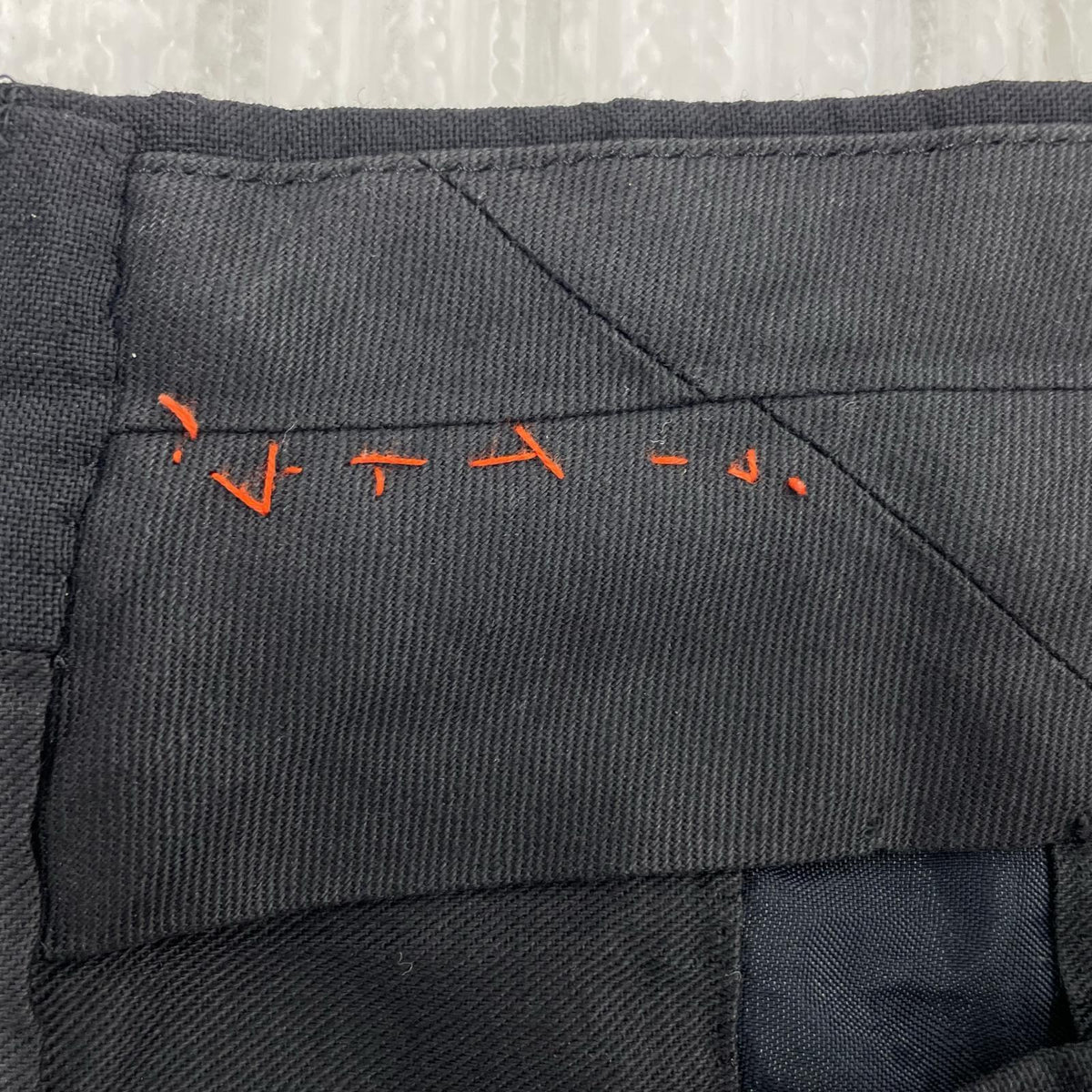 パンツ HOMME DEUX ウールスラックス M ブラック