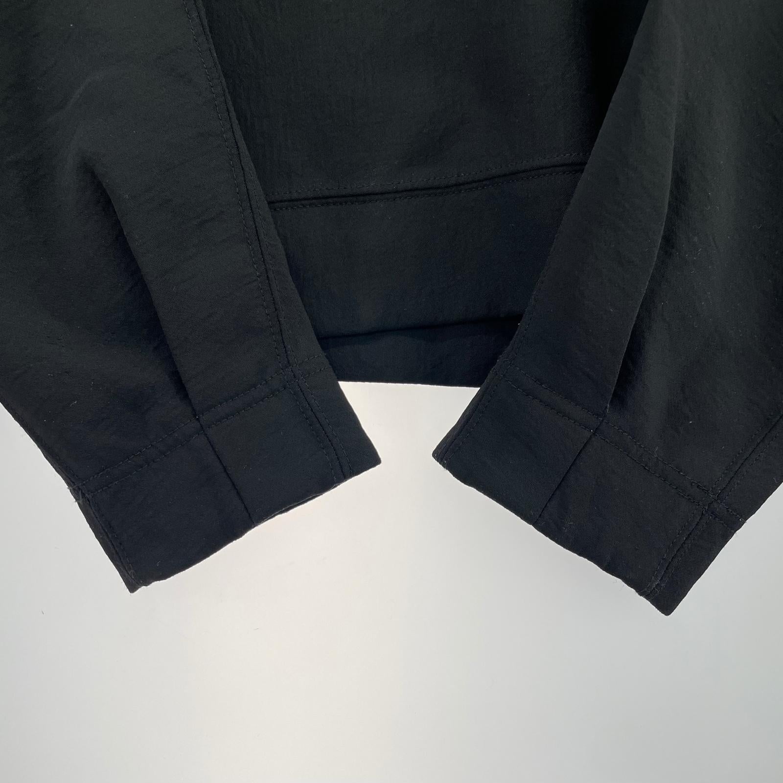 長袖シャツ UNITED ARROWS ＆ SONS +10 PL SHIRT 5511-299-0304 黒 (M) M ブラック