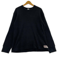 長袖Ｔシャツ IRON HEART LSサーマル 黒 (XL) ブラック