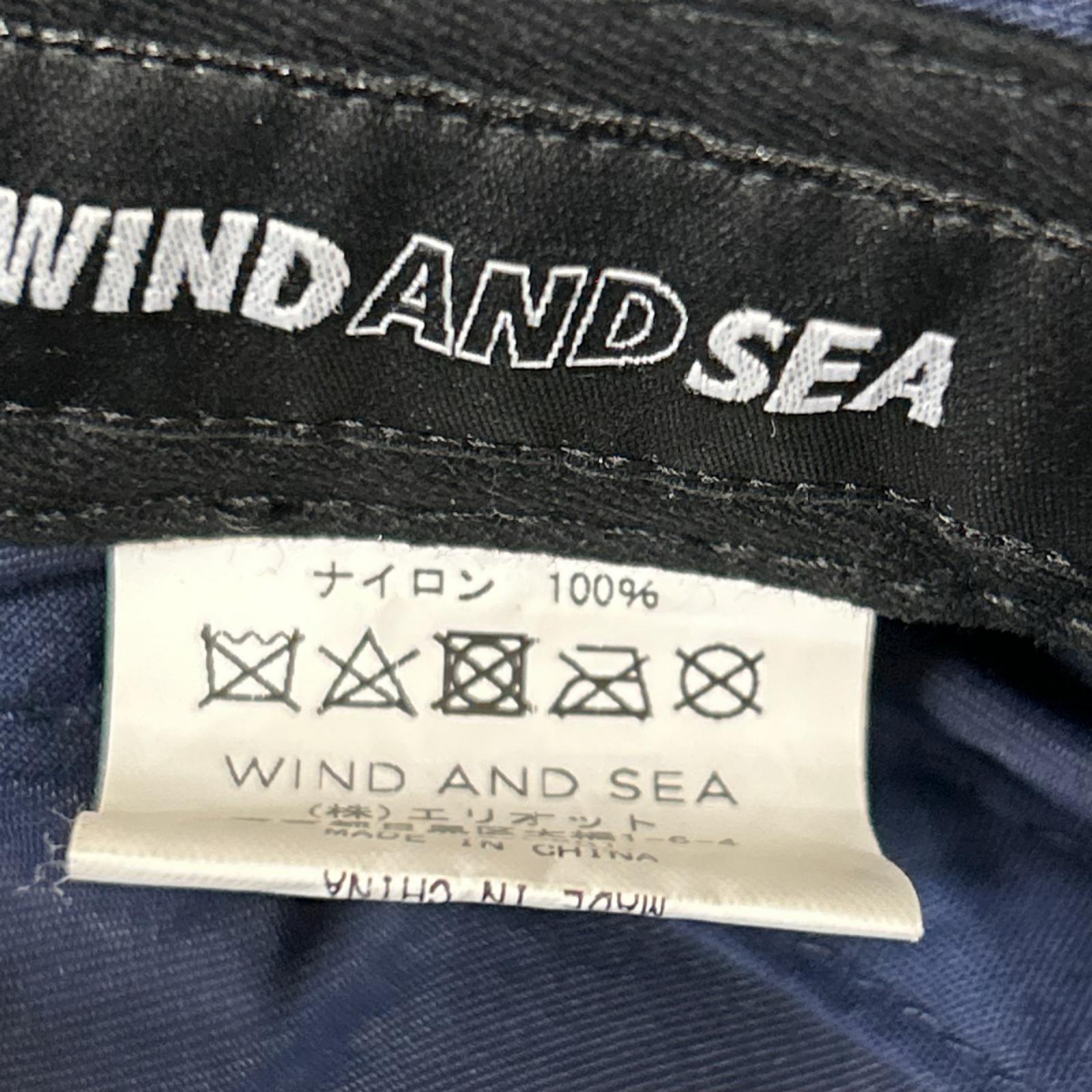 ハット WIND AND SEA ハット ネイビー