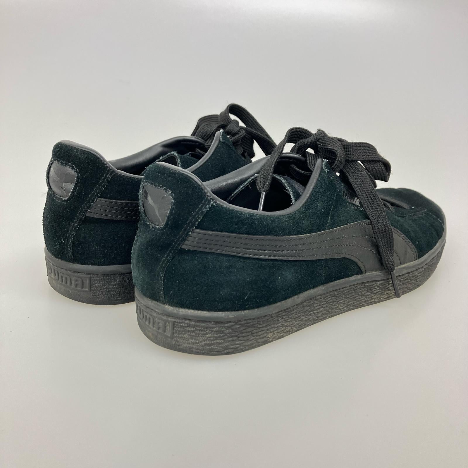 スニーカー PUMA スウェード LUX スニーカー BK 28.5cm 28.5cm (US10 1/2 UK10 EU47) ブラック
