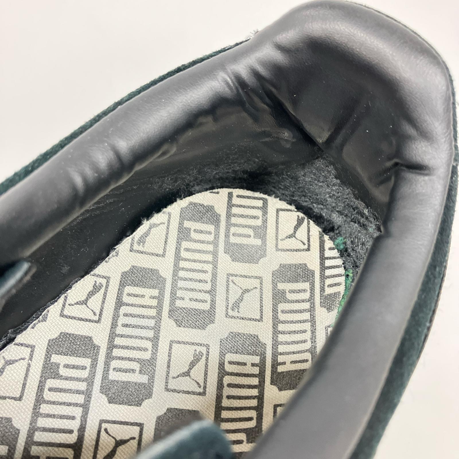 スニーカー PUMA スウェード LUX スニーカー BK 28.5cm 28.5cm (US10 1/2 UK10 EU47) ブラック