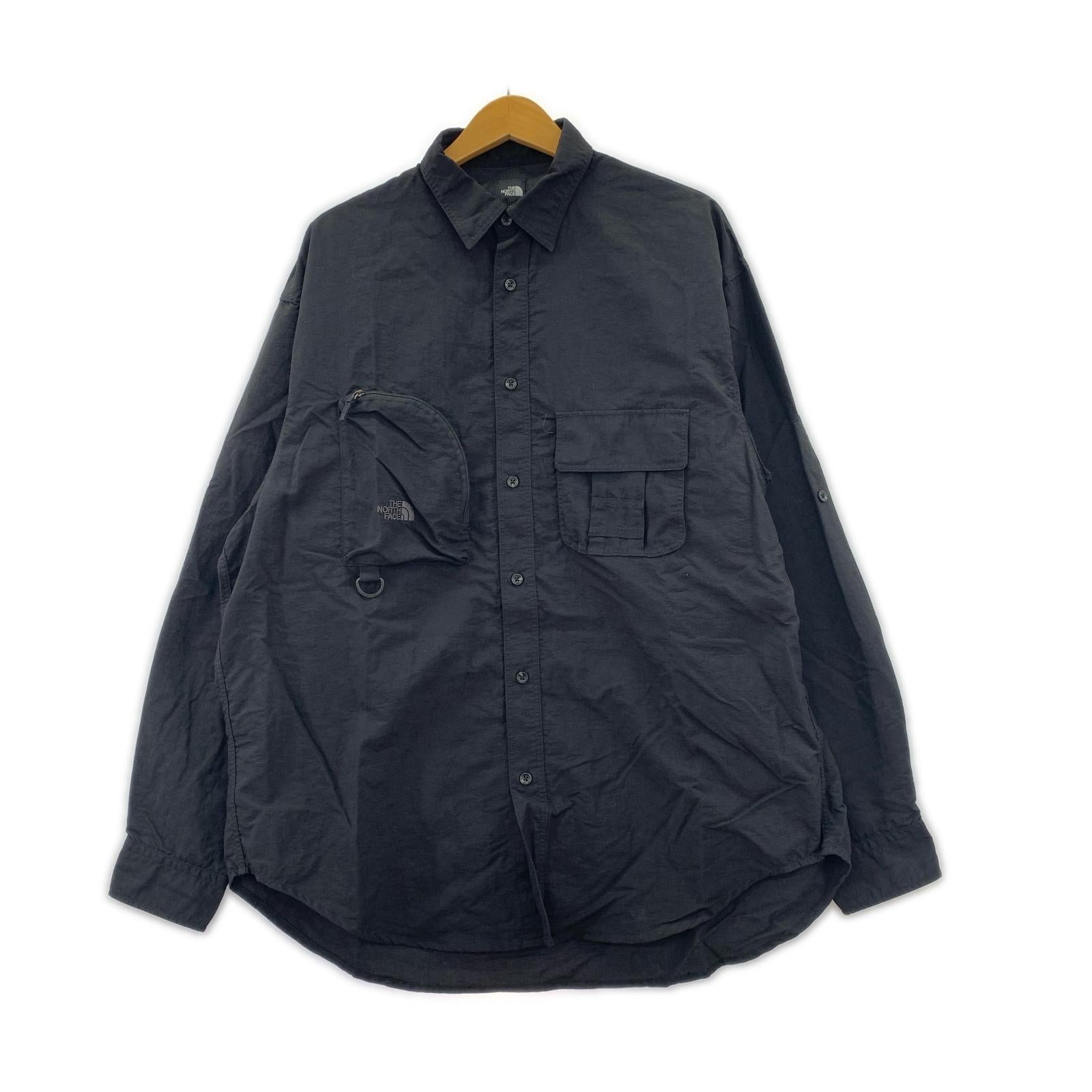 長袖シャツ Fieldutlt Shirts ユーティリティ L ブラック