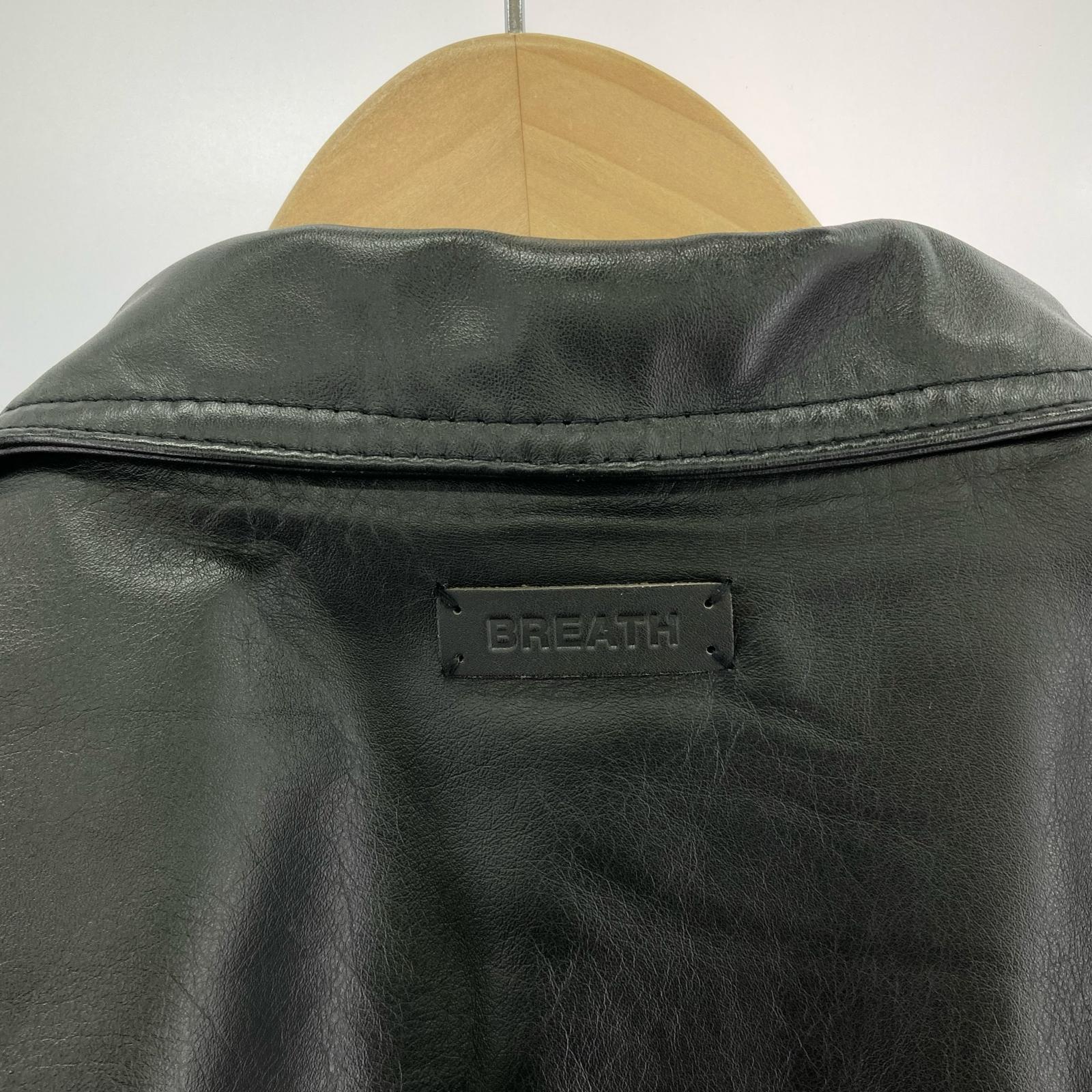 レザージャケット BR24AW-00003 M ブラック