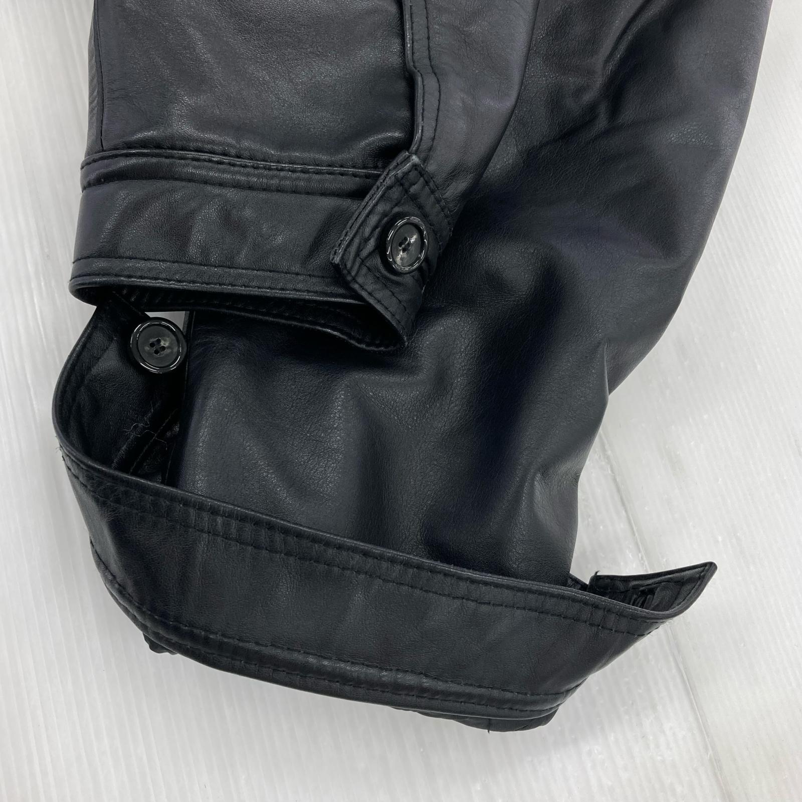 レザージャケット BR24AW-00003 M ブラック