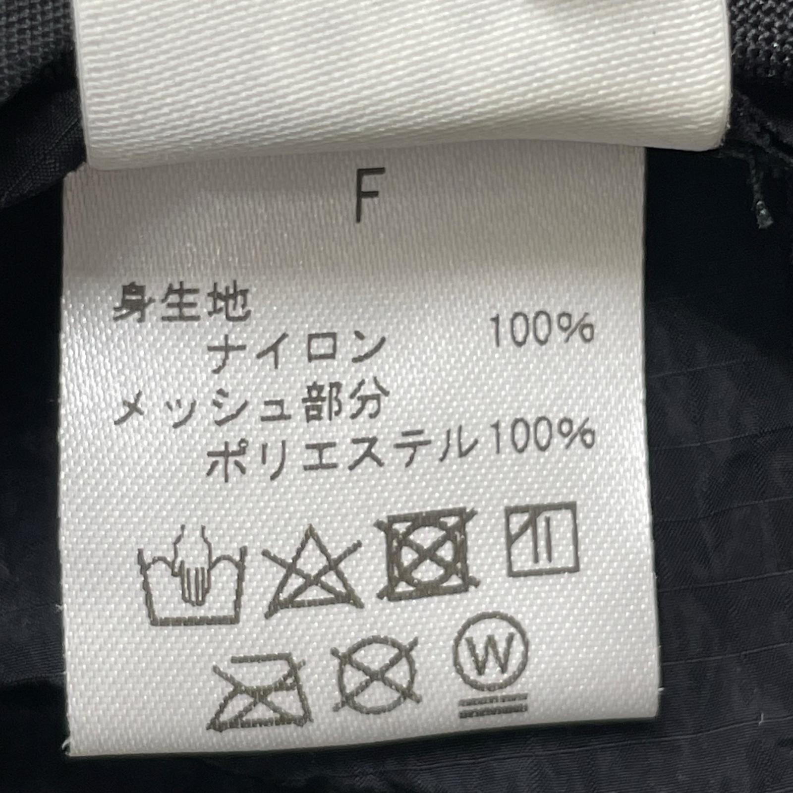 キャップ OVY ナイロンメッシュジェットキャップ 黒 ブラック