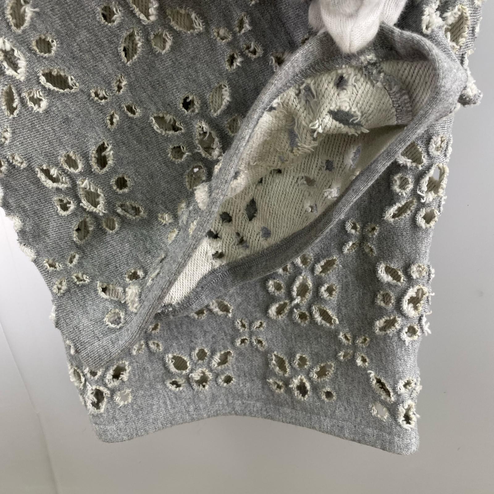 パンツ 24AW FLOWER HOLE SWEAT PANTS グレー 44 グレー