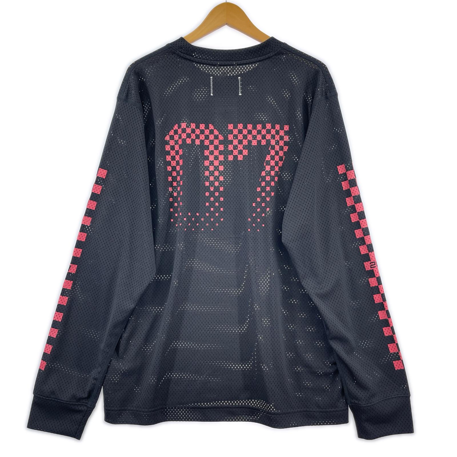 長袖Ｔシャツ 25SS ATHLETIC MESH RACING BLK XL LL ブラック