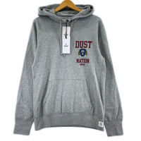 パーカー ×DUSTNATION GRY S グレー