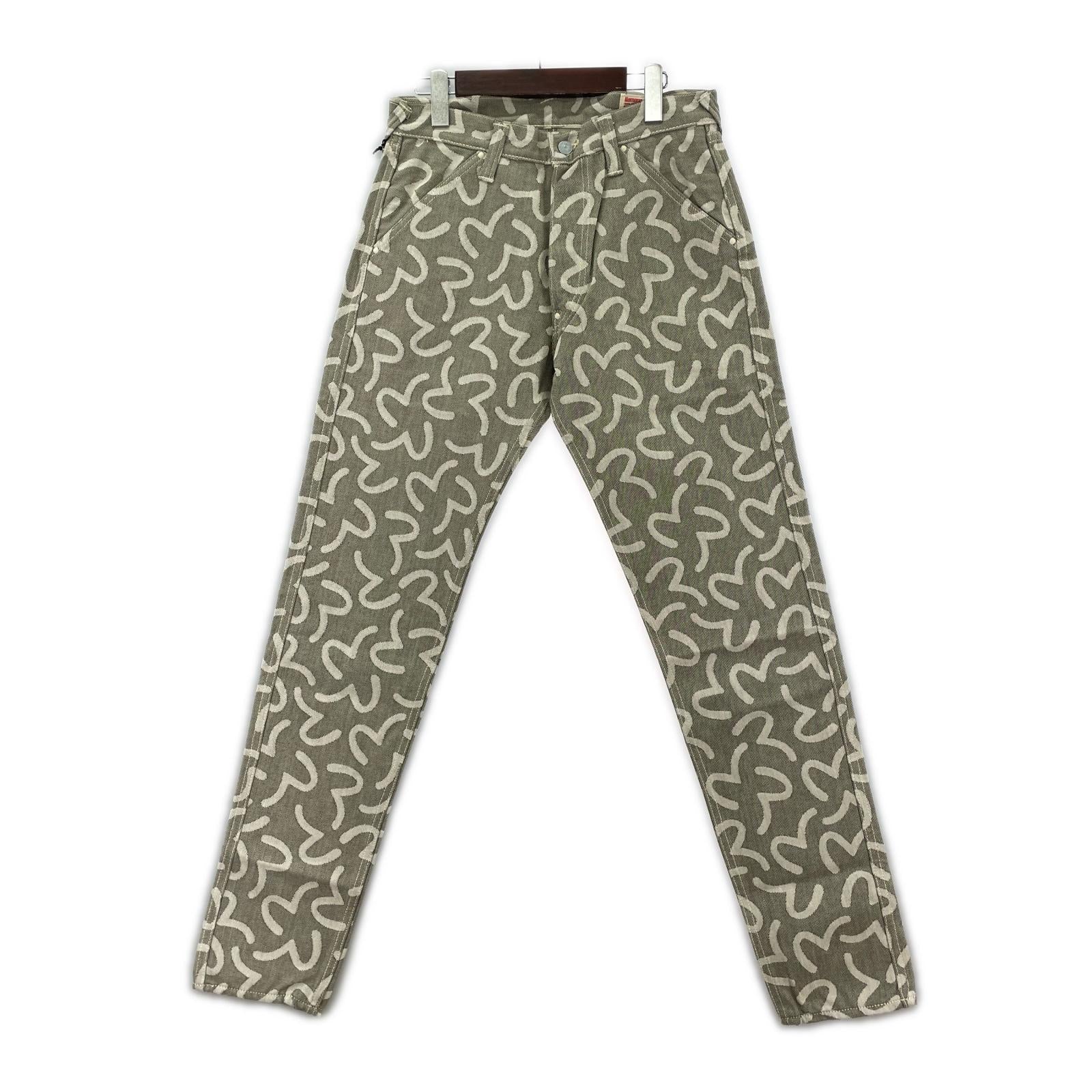 デニムパンツ Lot.5500 JACQUARD カモメ 総柄 32