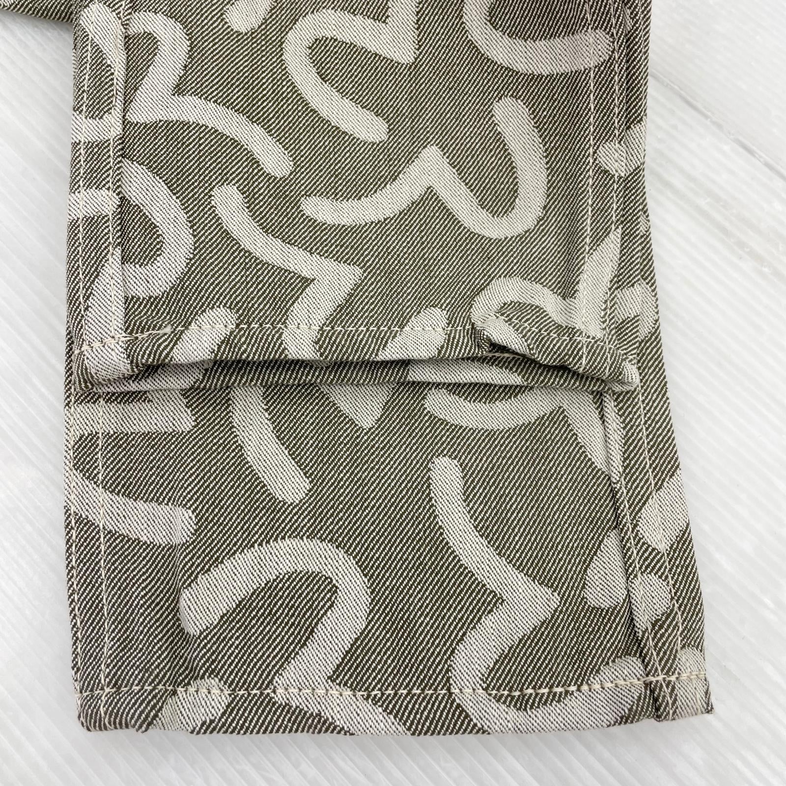 デニムパンツ Lot.5500 JACQUARD カモメ 総柄 32