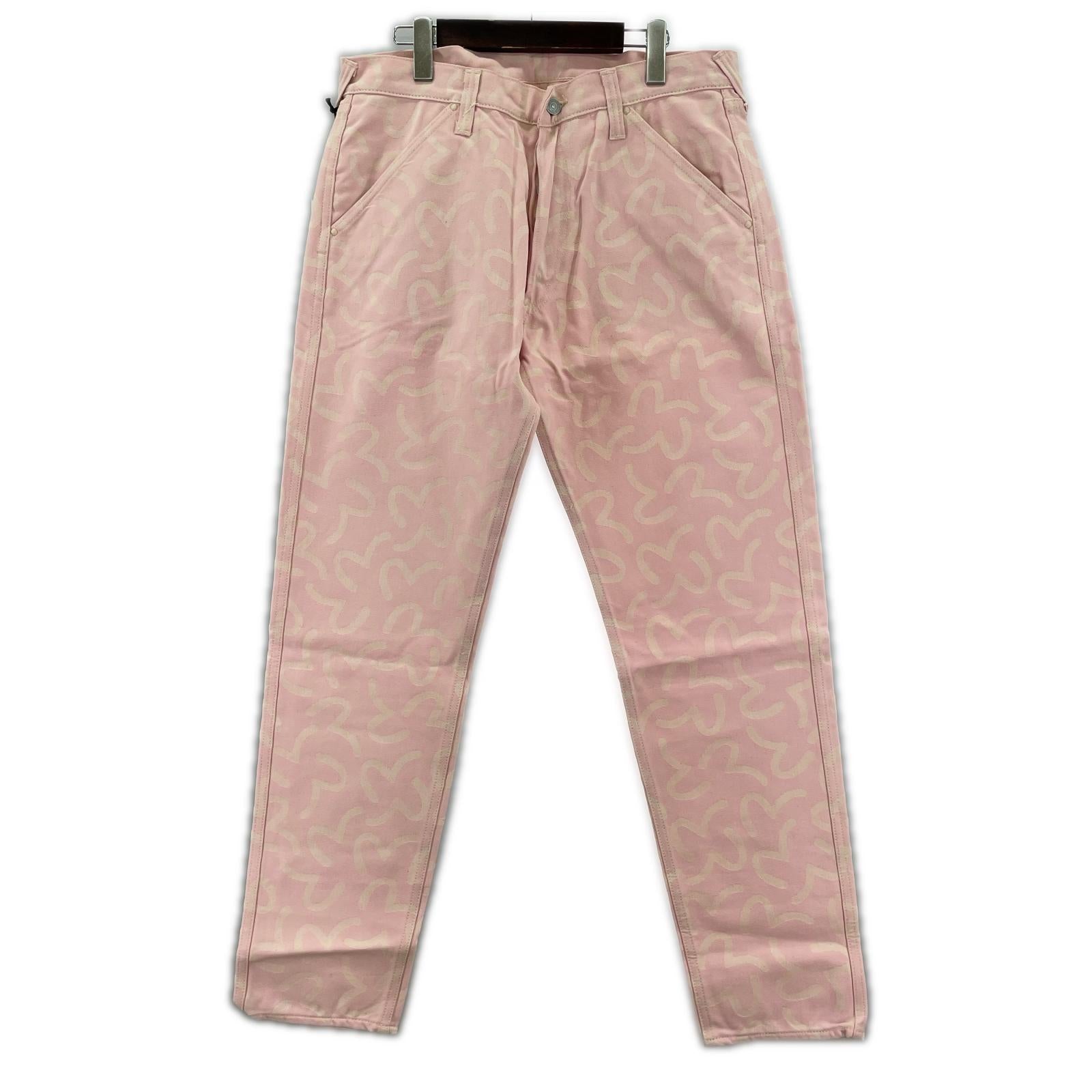 デニムパンツ Lot.5500 JACQUARD カモメ 総柄 36