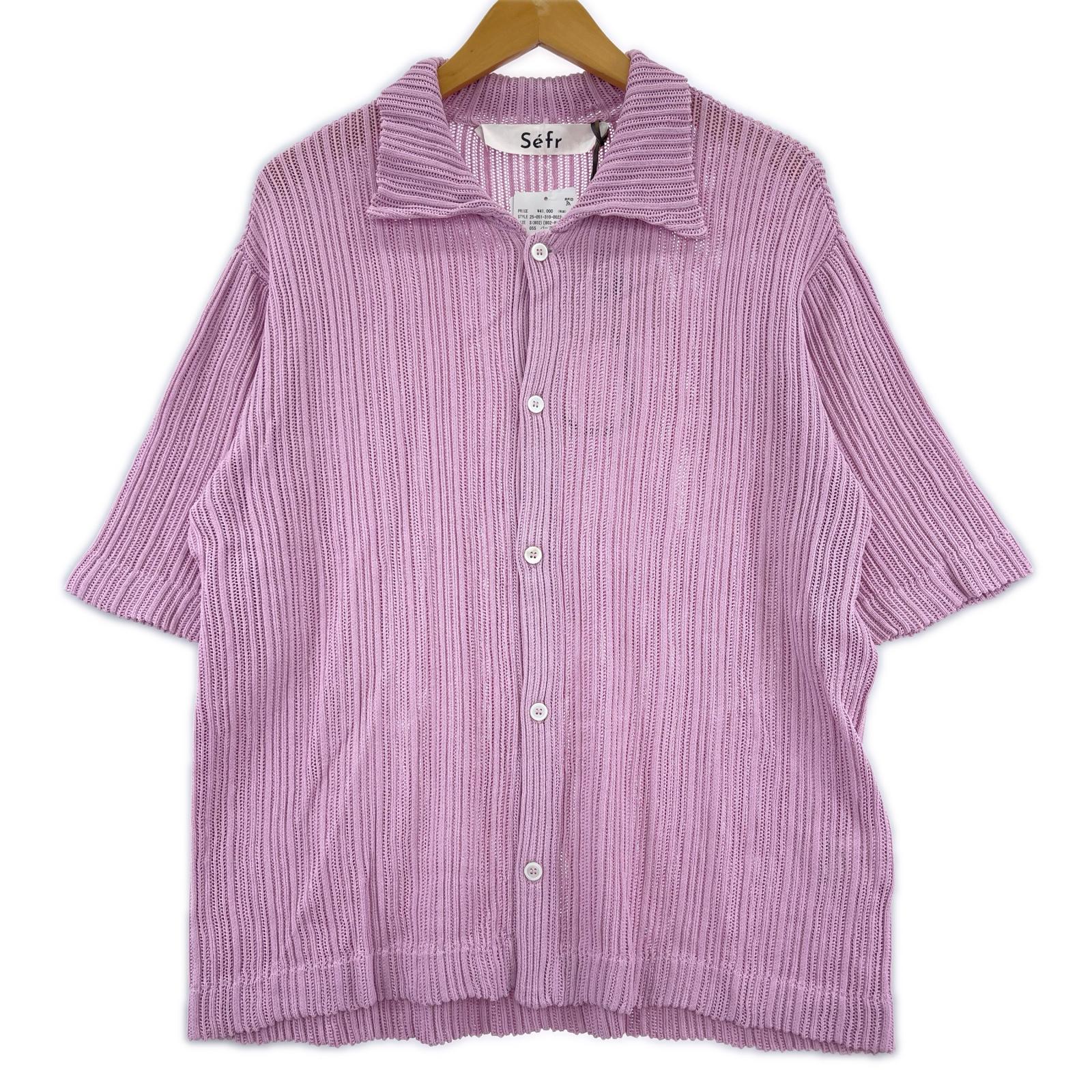 半袖シャツ Sefr JULIAN SHIRT PPL S S