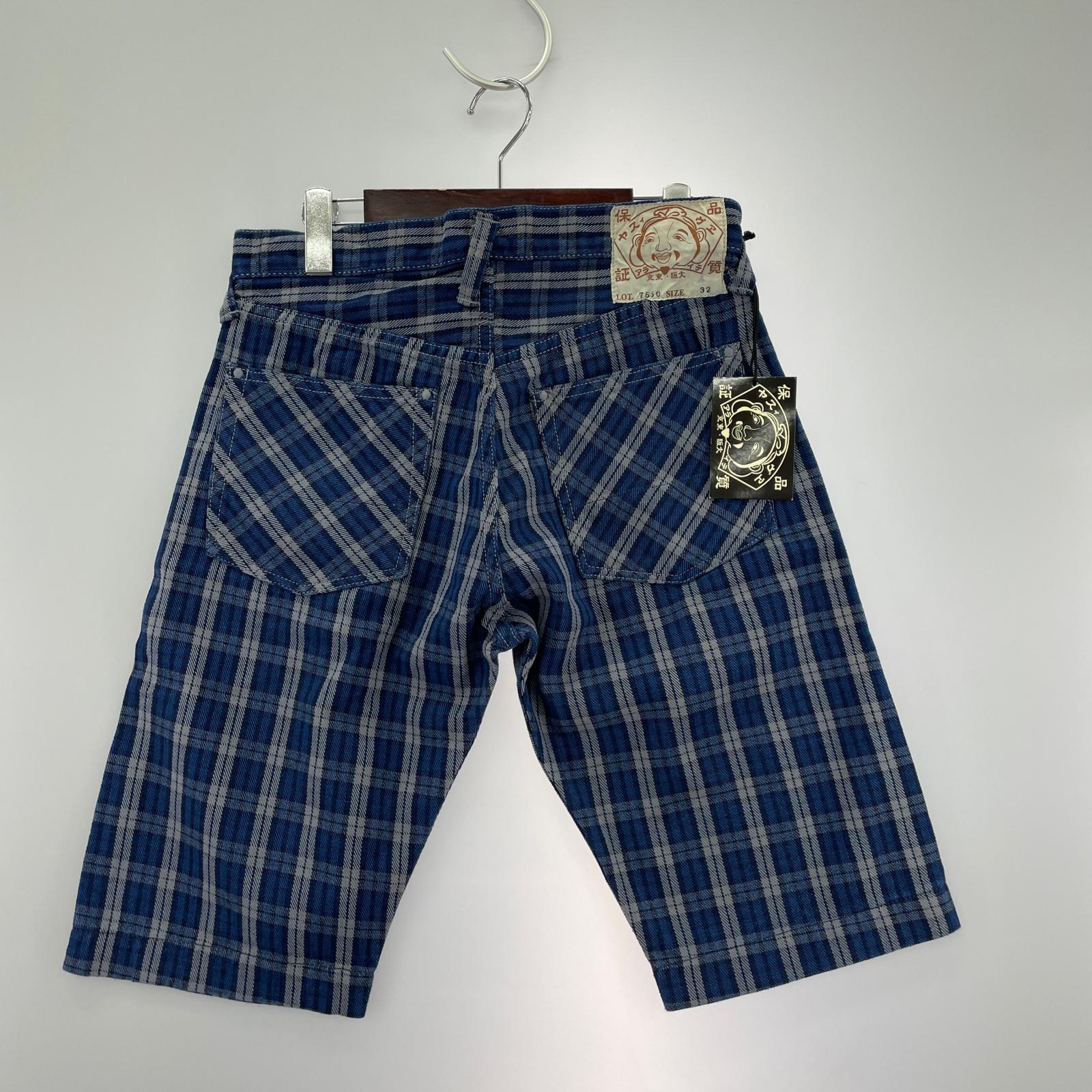 ショートパンツ Lot.7550 W32 32 ブルー