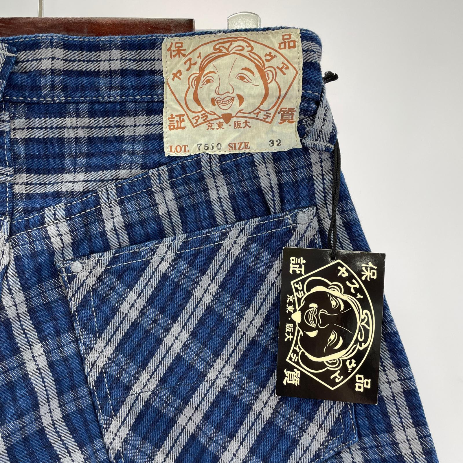 ショートパンツ Lot.7550 W32 32 ブルー