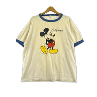 半袖Ｔシャツ リンガーtシャツ 白 (XL) ホワイト