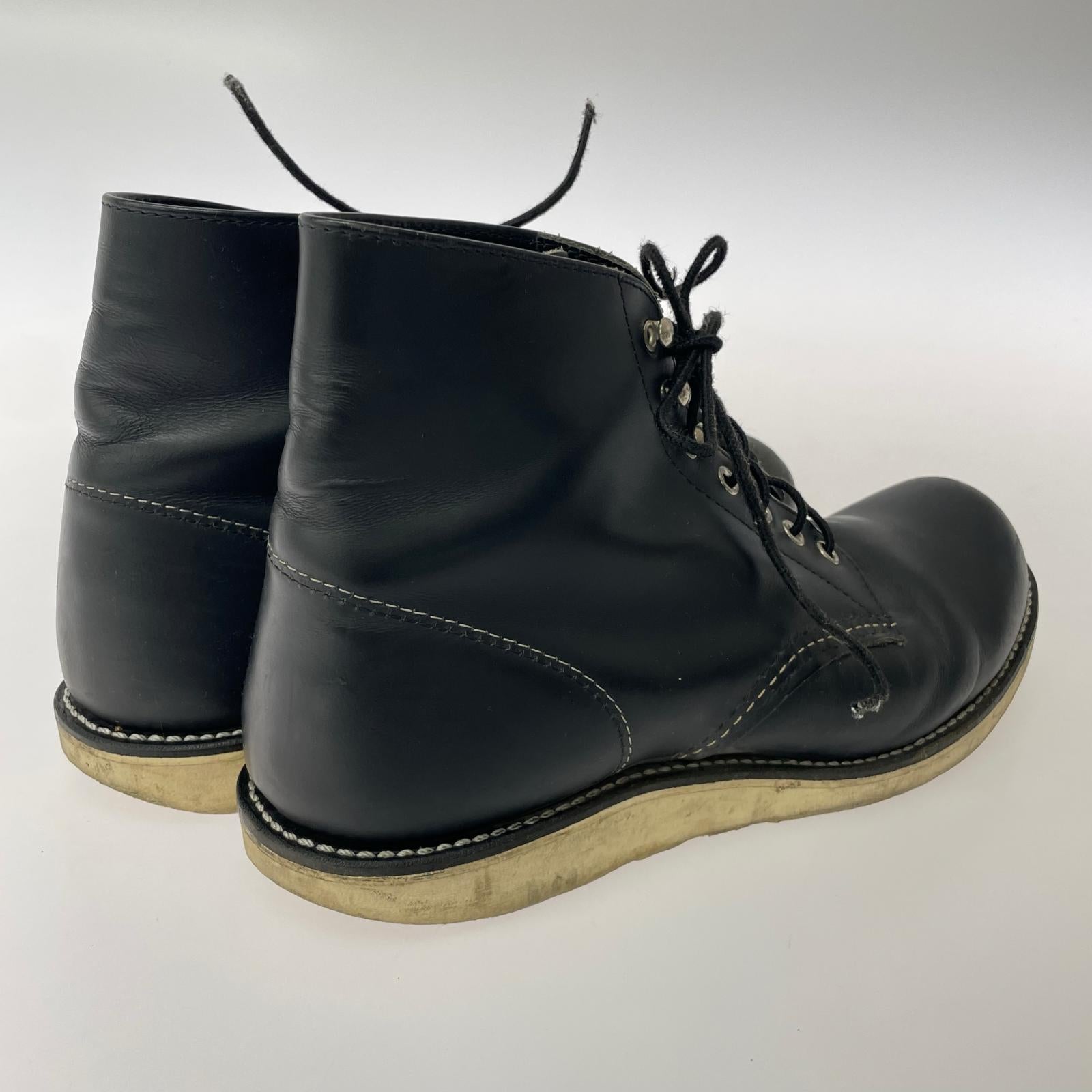 ブーツ 復刻犬タグ 8165 アイリッシュセッター プレーントゥ BLK US9.5D 27.5cm (US9 1/2 UK9 EU45) ブラック