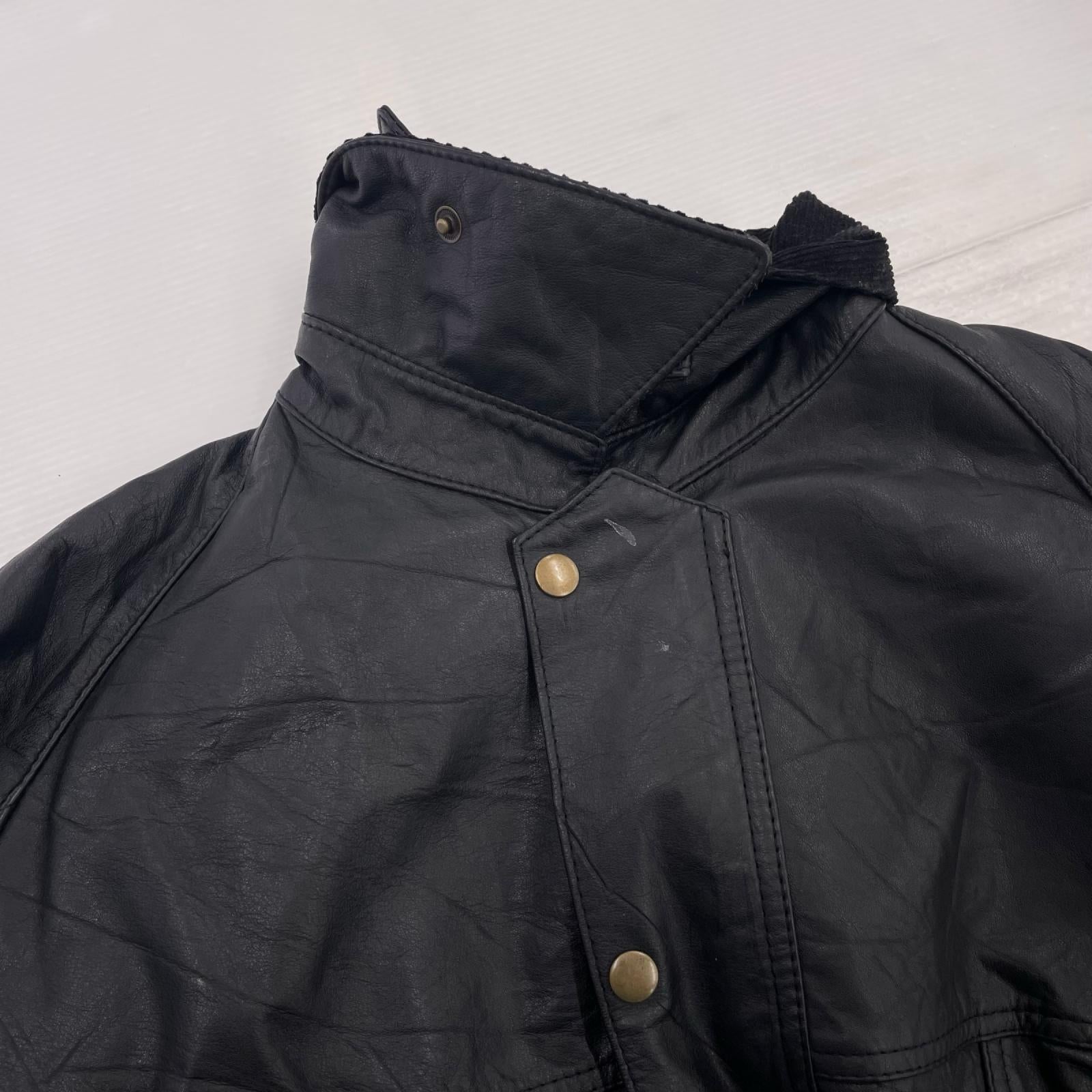 レザージャケット yoused Drivers Leather Jacket（1） 1 ブラック