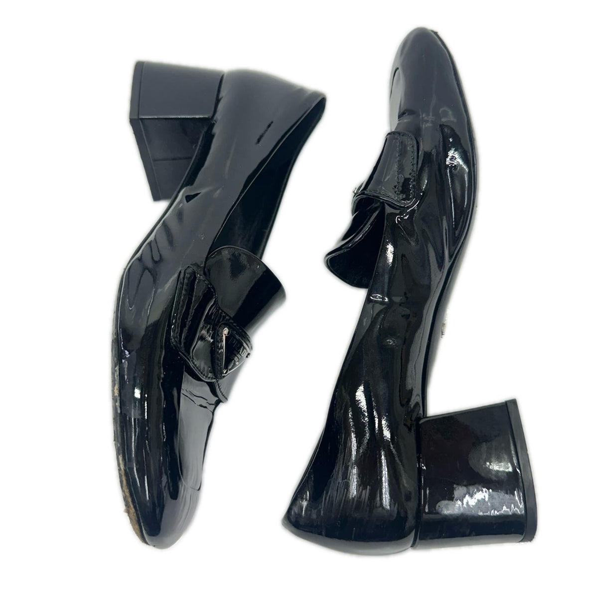 PRADA ヒール 靴 黒