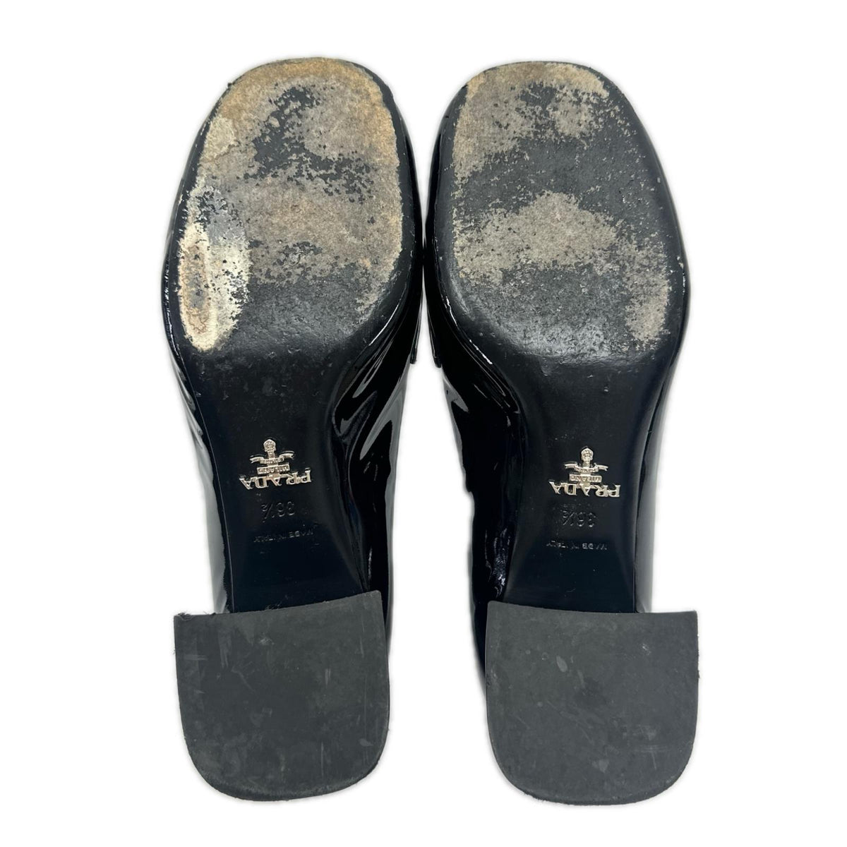PRADA ヒール 靴 黒